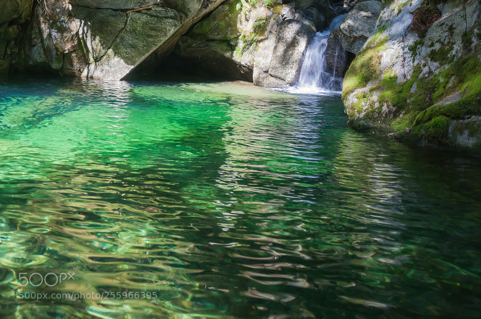 Nikon D90 sample photo. Waterfall and azure lagoon 2 photography