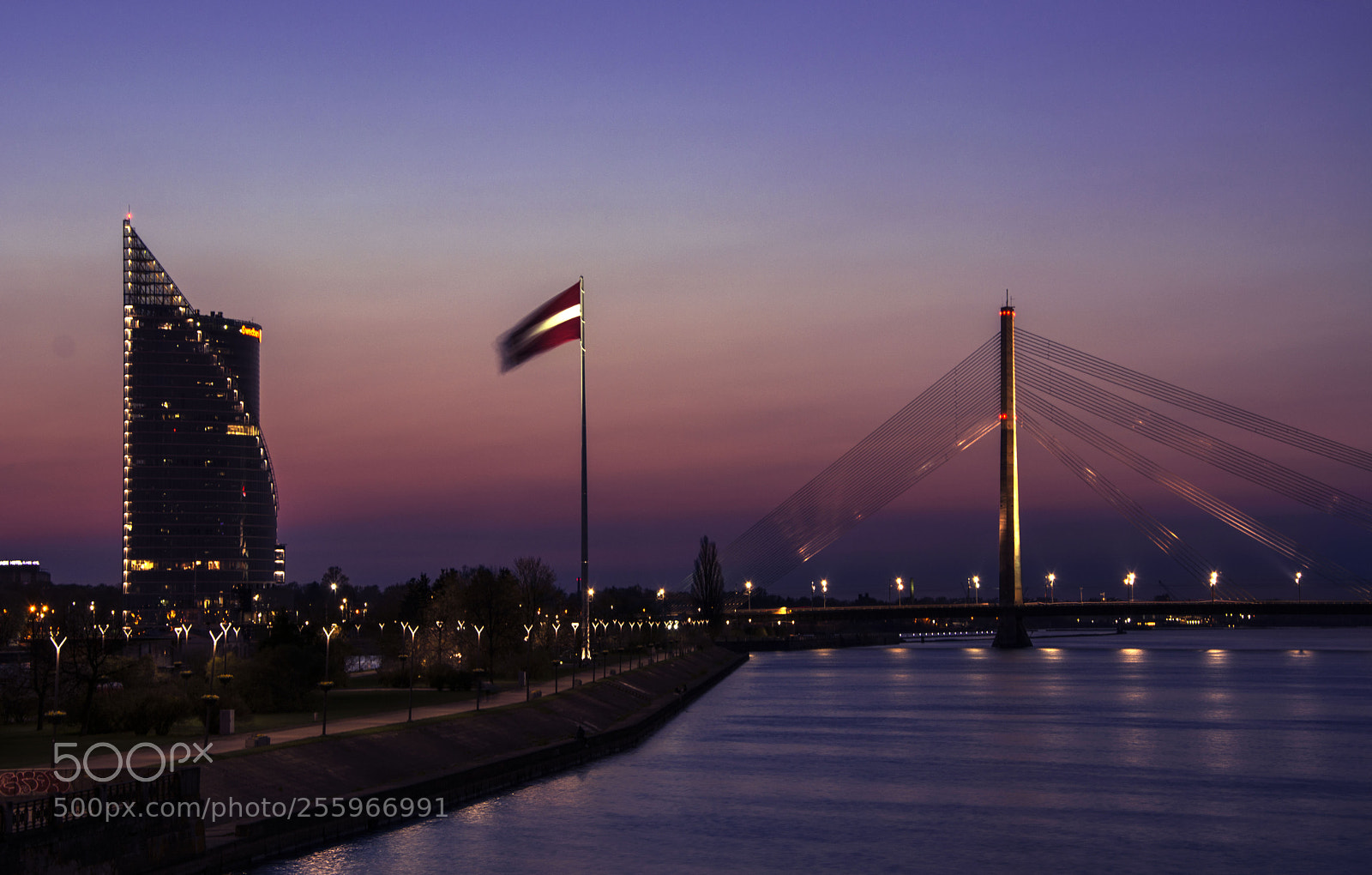 Nikon D5200 sample photo. Evening in riga photography
