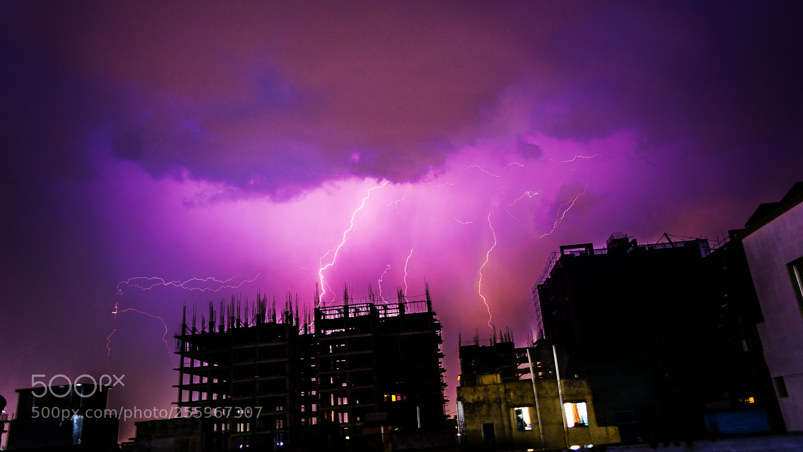 Nikon D5200 sample photo. Lightning photography