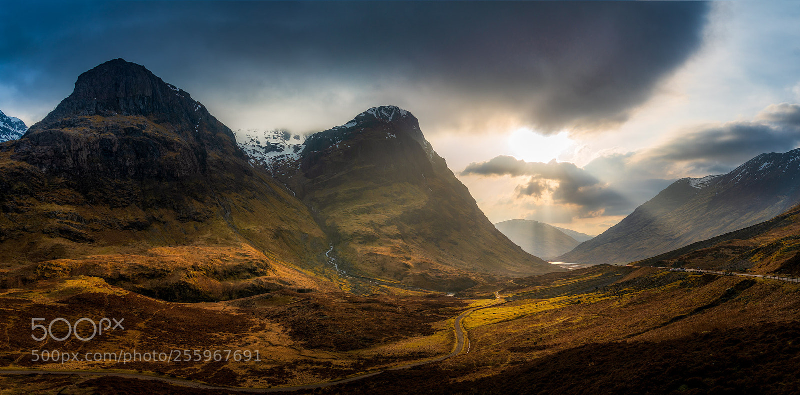 Sony a7R II sample photo. Glencoe spring photography