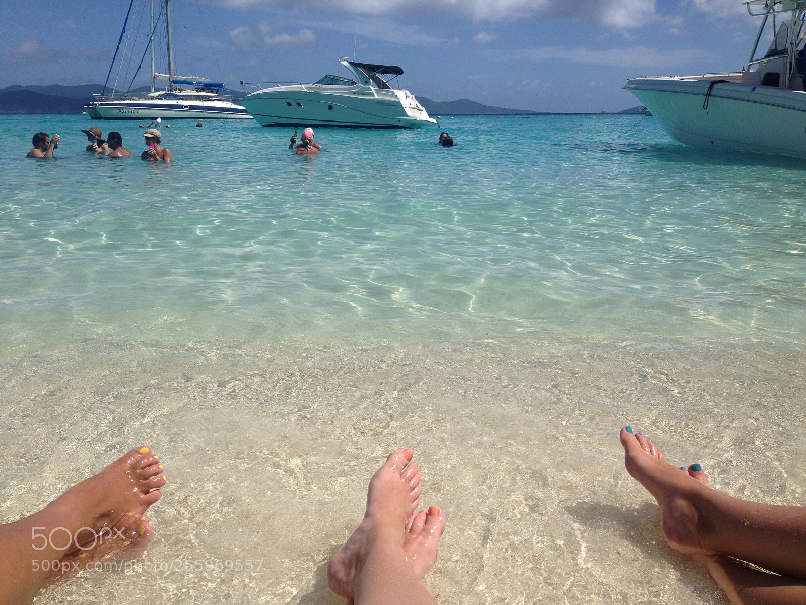 Apple iPhone 4S sample photo. Toes in the water photography