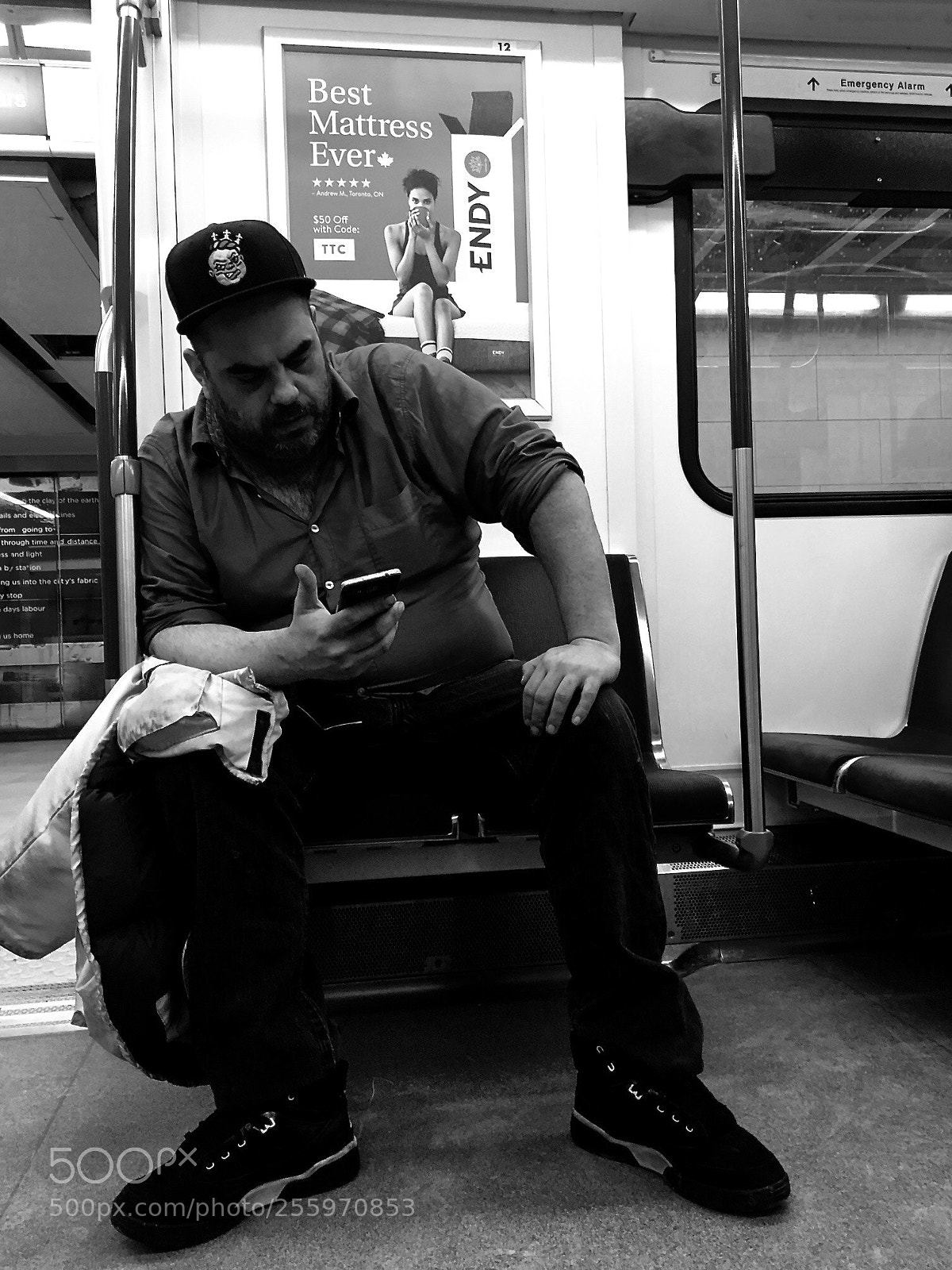 Apple iPhone 6s sample photo. On the subway photography