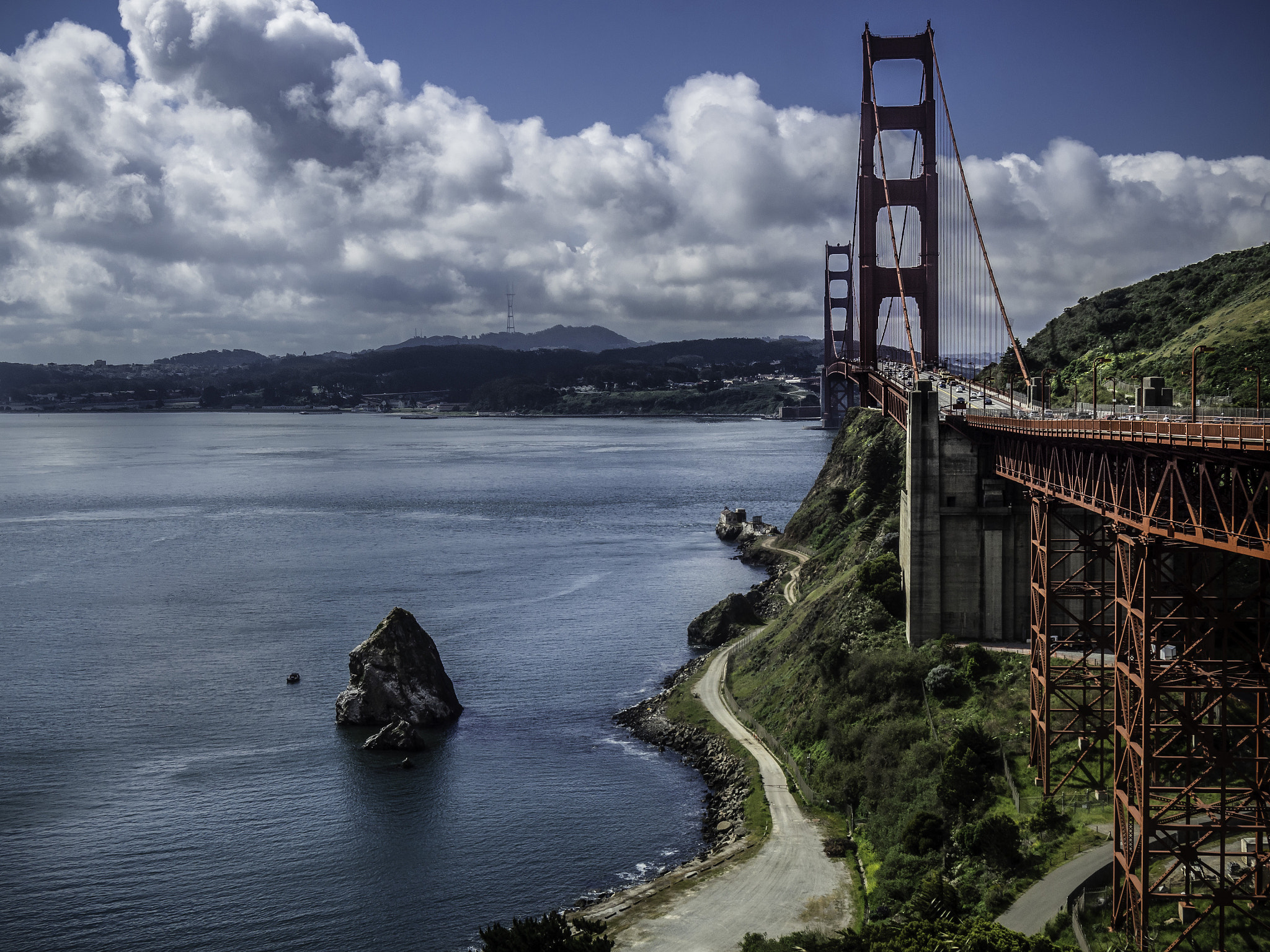 Olympus PEN E-PL6 sample photo. Golden gate bridge photography