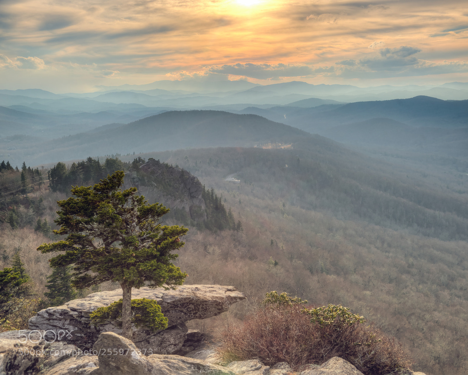 Nikon D800 sample photo. Appalachian sunset photography