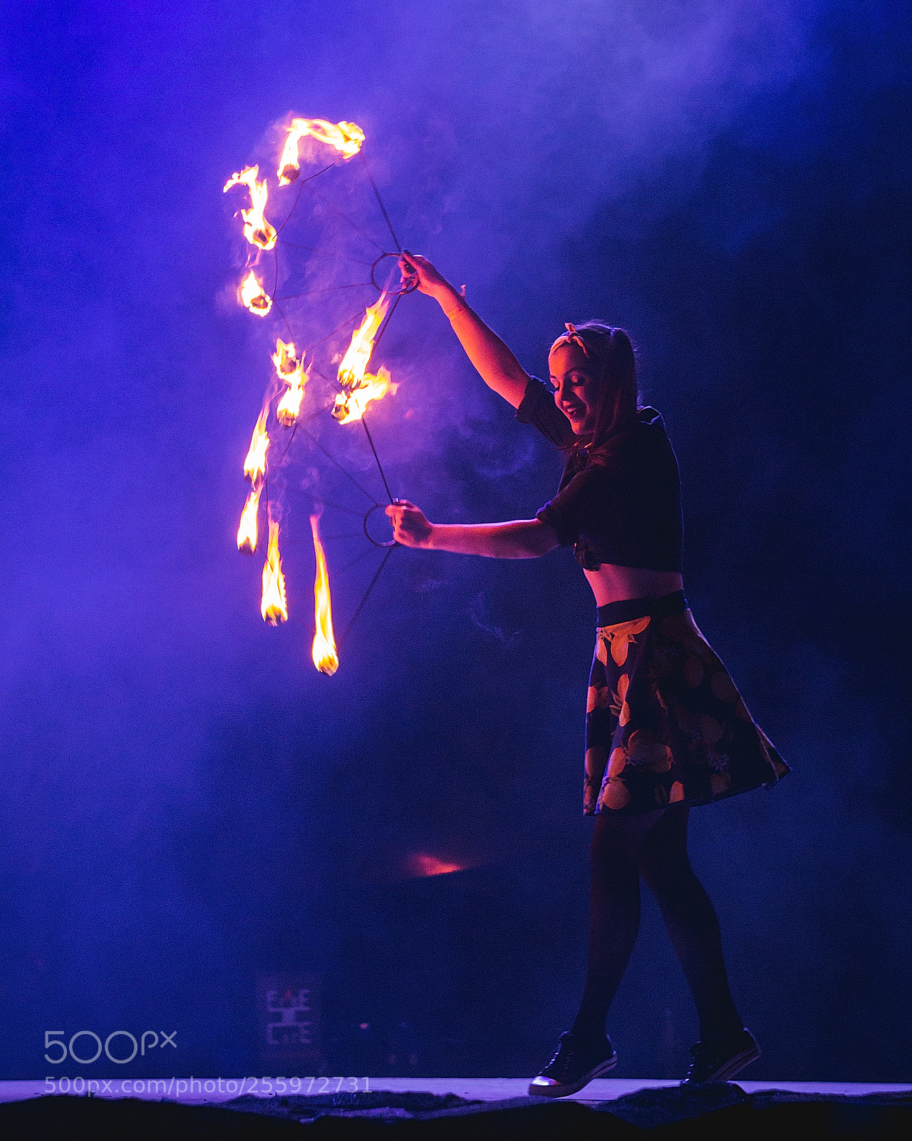 Canon EOS 700D (EOS Rebel T5i / EOS Kiss X7i) sample photo. Fire dancer photography