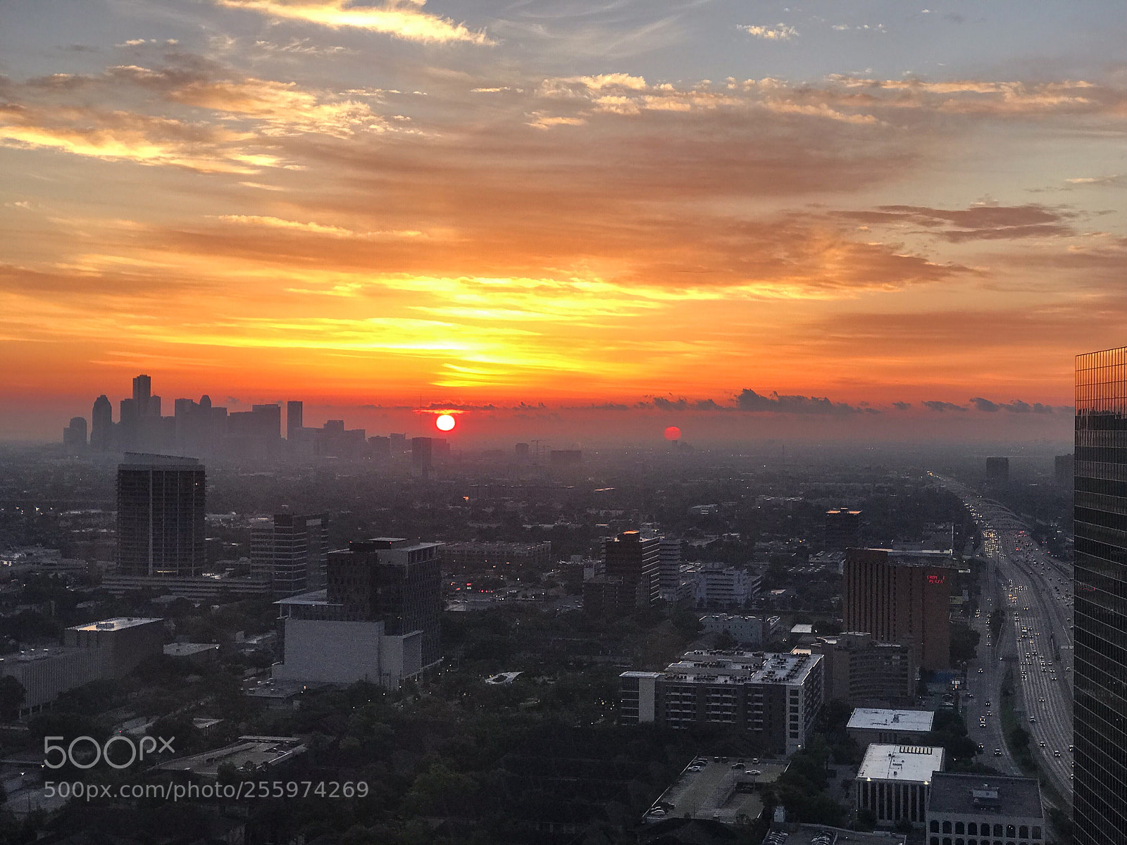 Apple iPhone 7 Plus sample photo. Houston sunrise photography