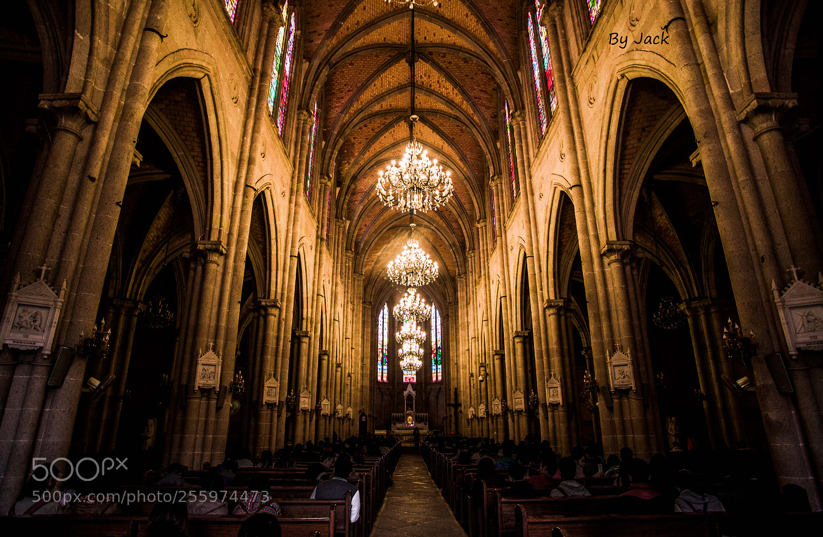 Canon EOS 5D Mark II sample photo. Church in guangzhou photography