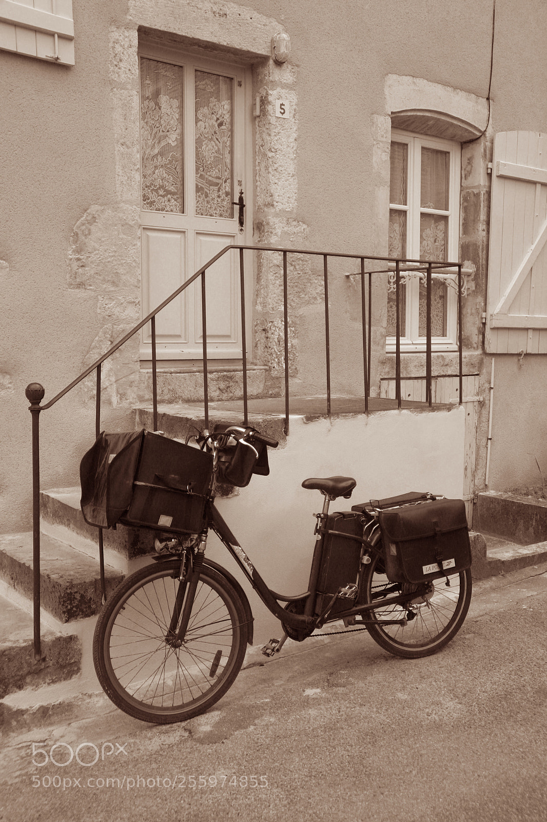 Canon EOS 20D sample photo. Bike sepia photography