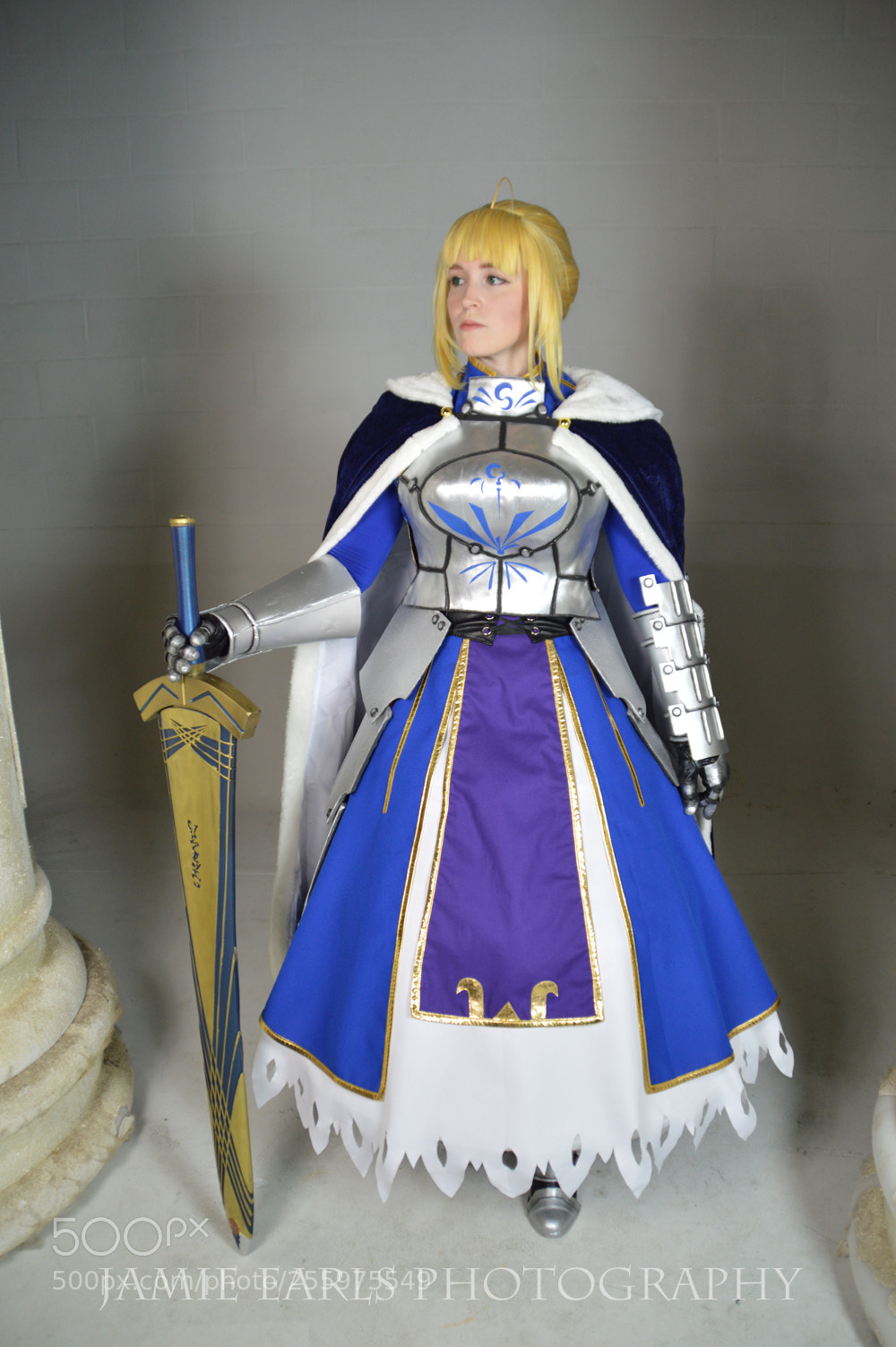 Nikon D3200 sample photo. Saber from fate stay photography