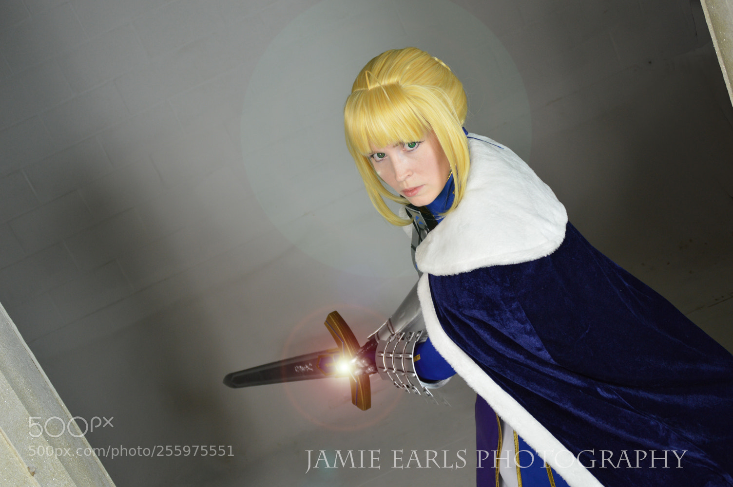 Nikon D3200 sample photo. Saber from fate stay photography