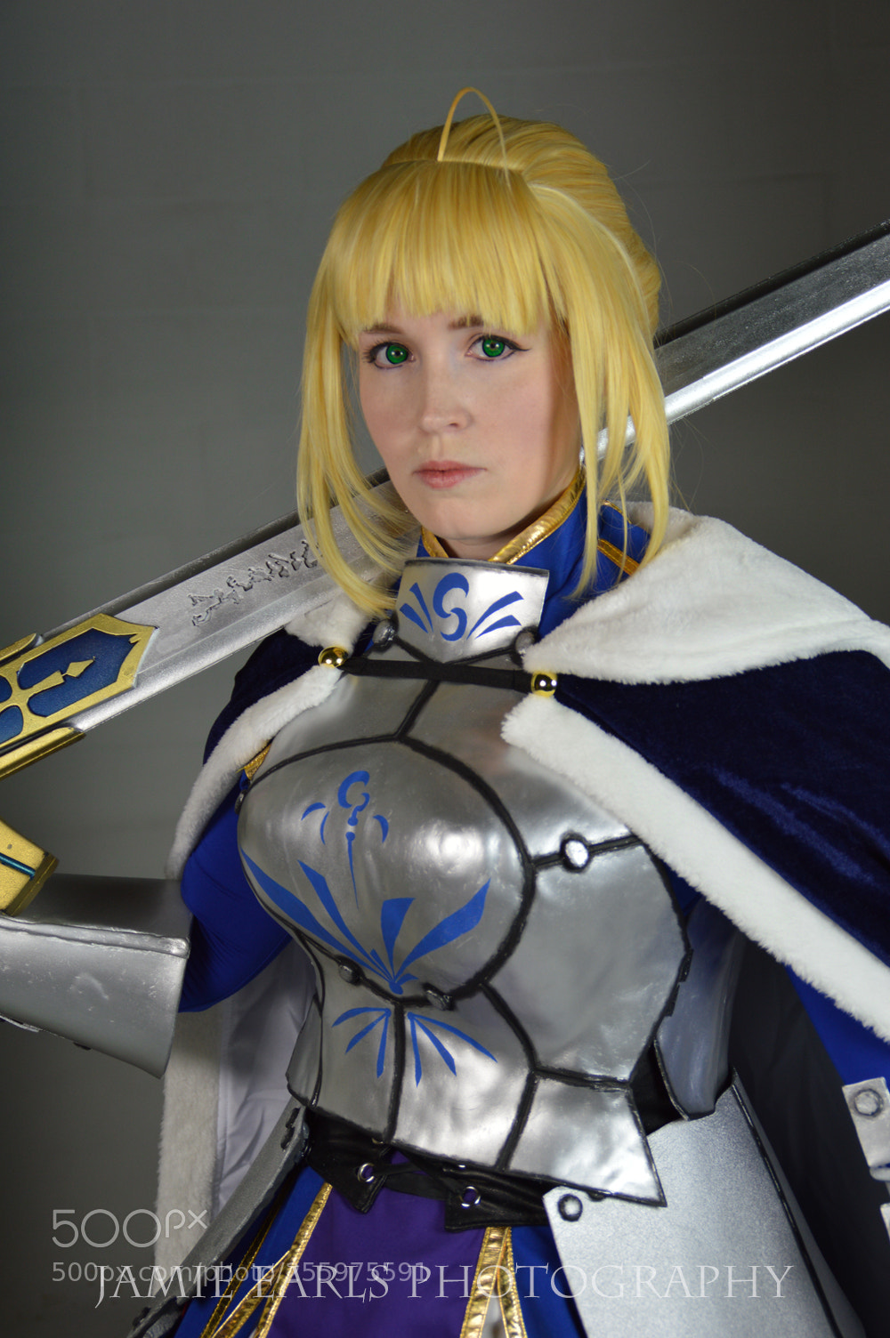 Nikon D3200 sample photo. Saber from fate stay photography