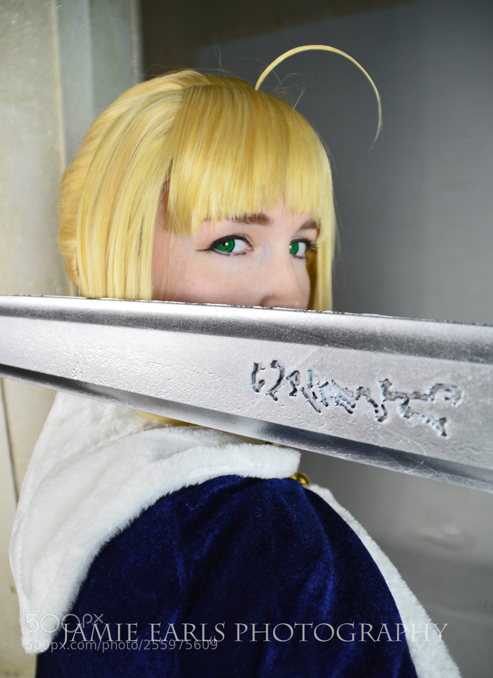 Nikon D3200 sample photo. Saber from fate stay photography