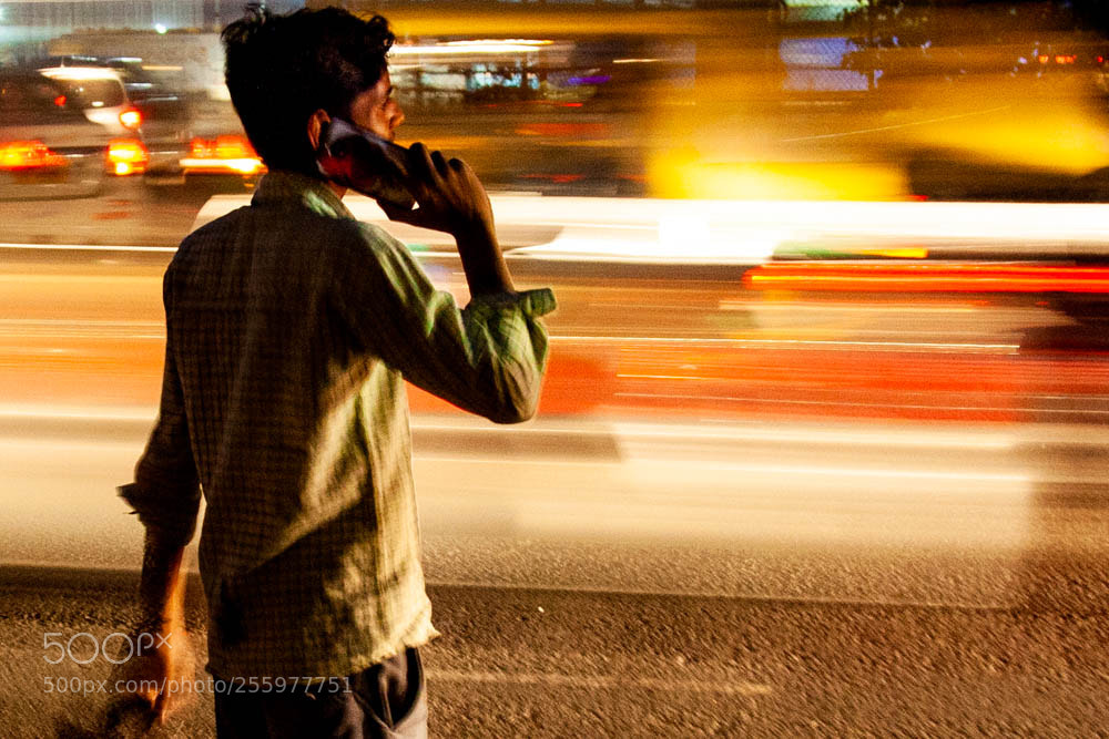 Canon EOS 5D Mark II sample photo. Bangalore crossing photography