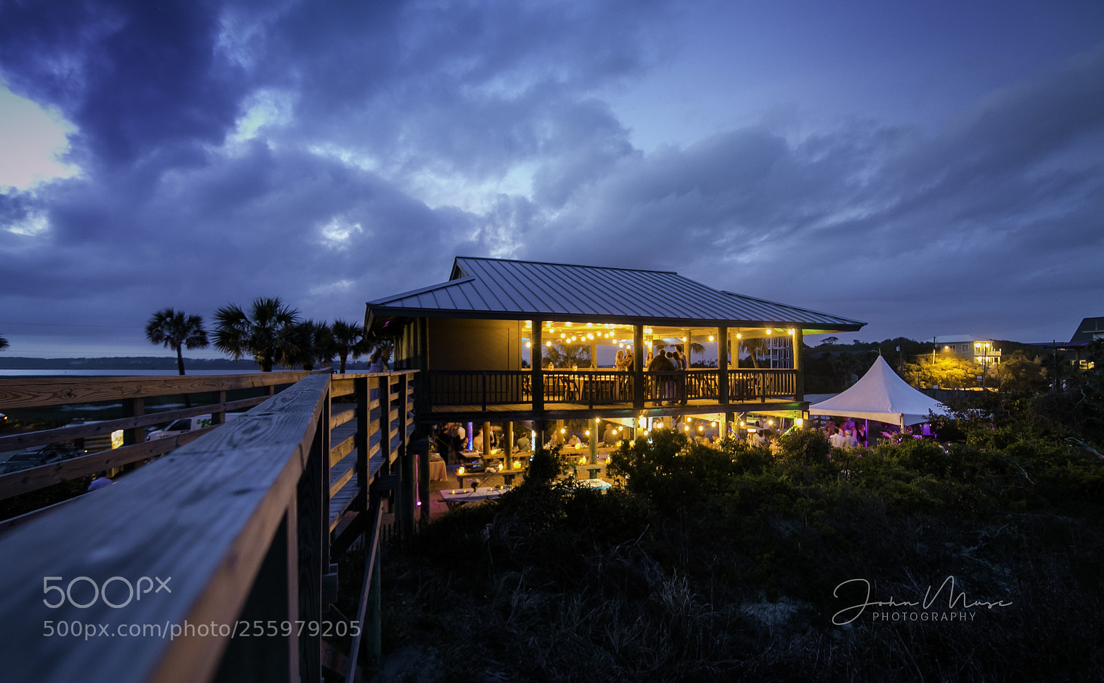 Canon EOS 6D sample photo. Folly beach reception photography