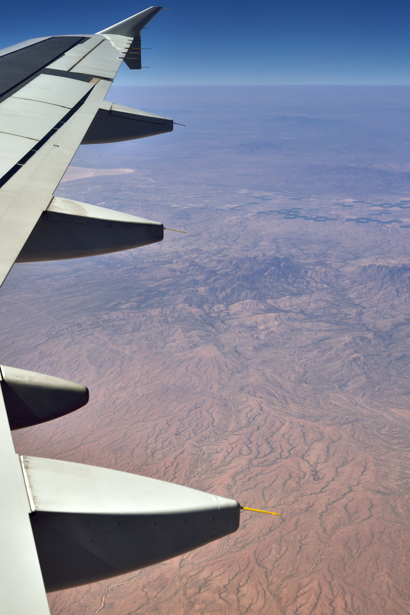 Nikon D800E sample photo. A desert landscape from above and to far off (portraits orientation) photography