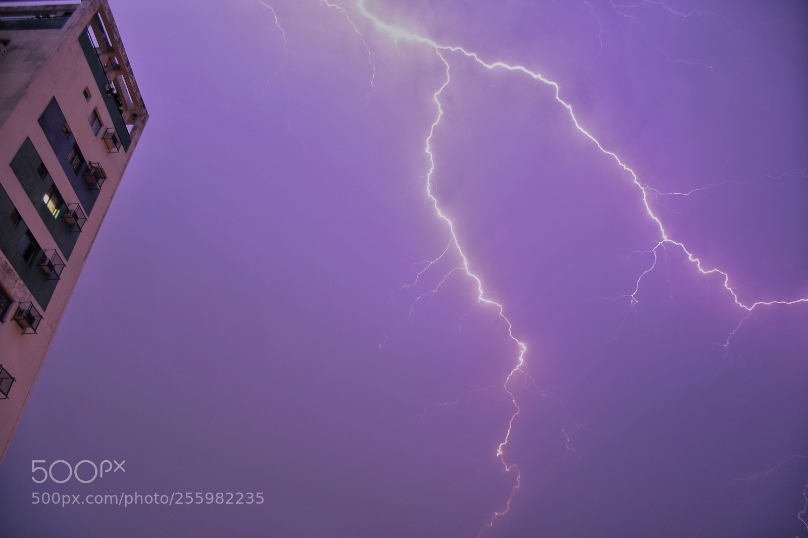 Nikon D7200 sample photo. Thunderstorm in kolkata photography
