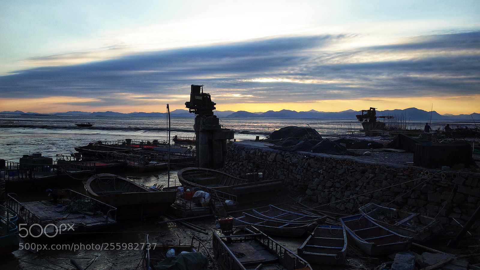 Ricoh GR II sample photo. Ebb tide, zhejiang, china photography