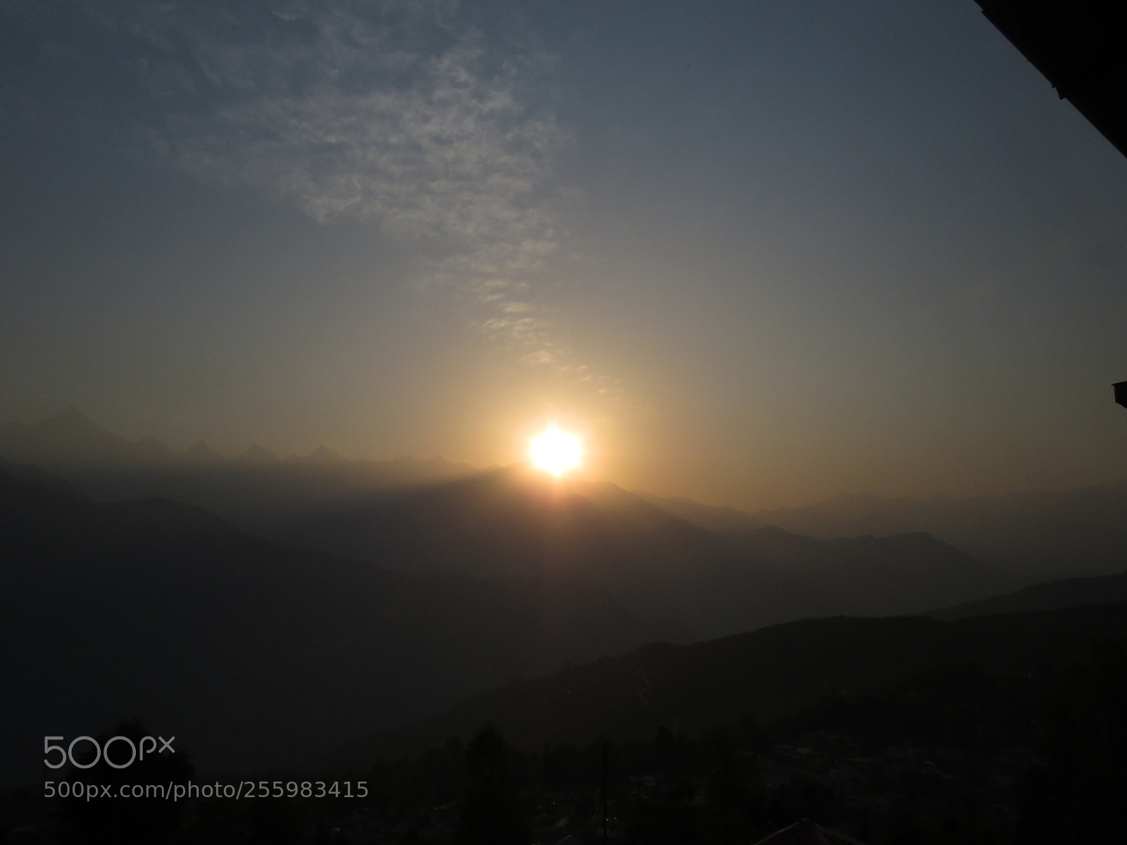 Canon PowerShot SX540 HS sample photo. Sunrise over the himalayas photography