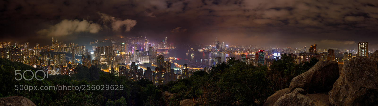 Canon EOS 5D Mark IV sample photo. Hong kong pano after photography