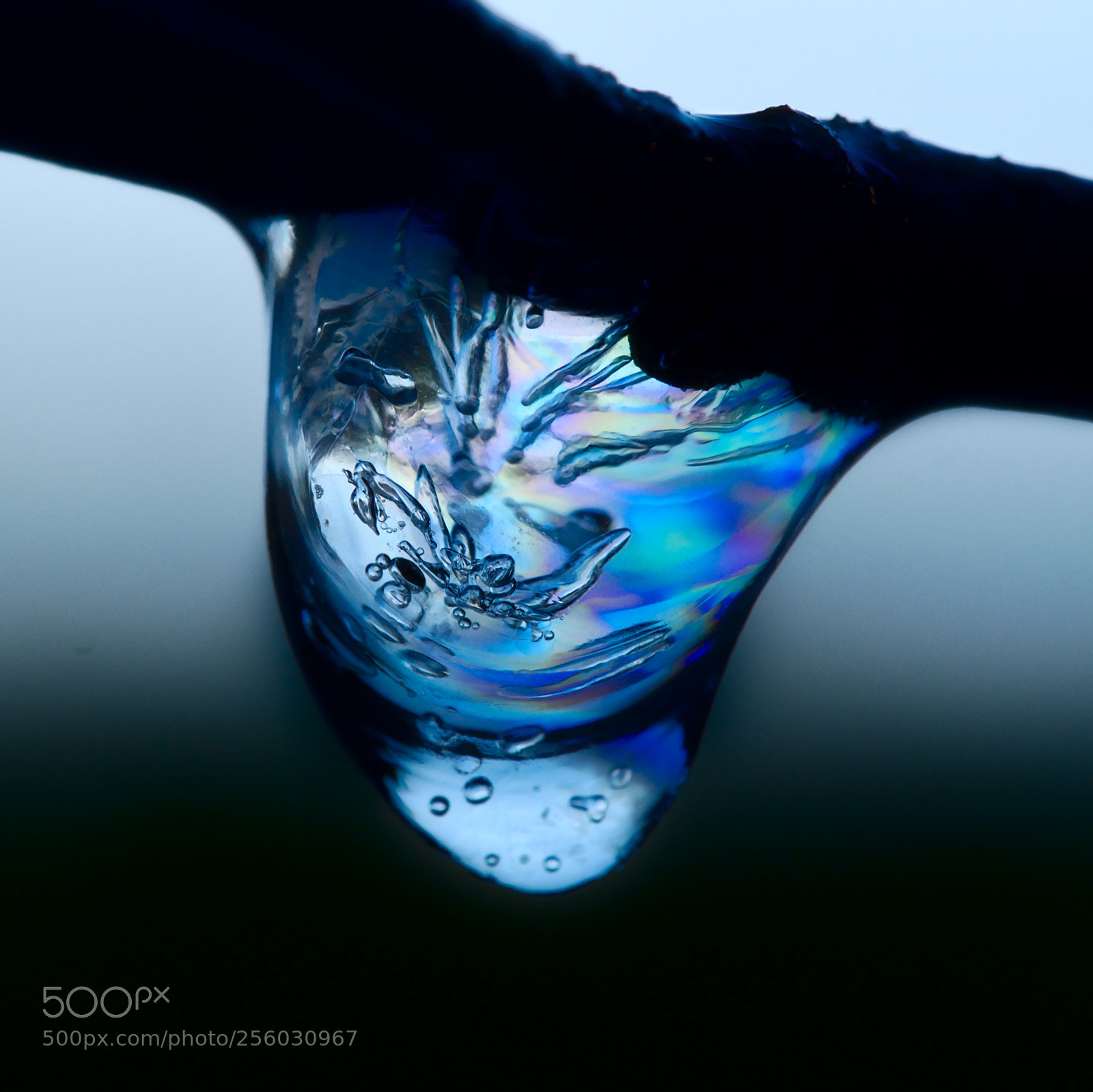 Panasonic Lumix DMC-GX7 sample photo. Frozen drop photography