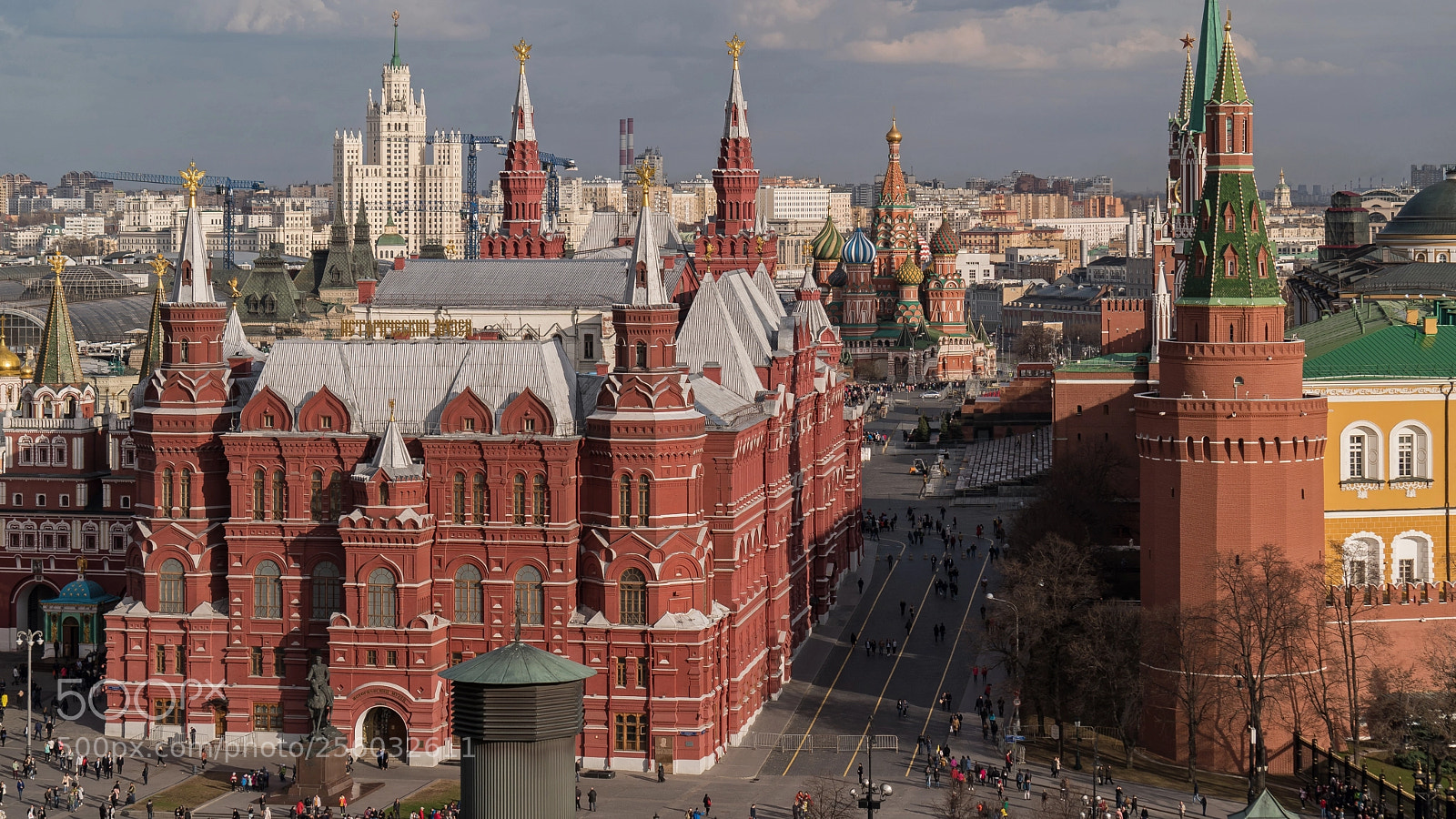 Sony a6500 sample photo. Moscow, kremlin, saint basil's photography