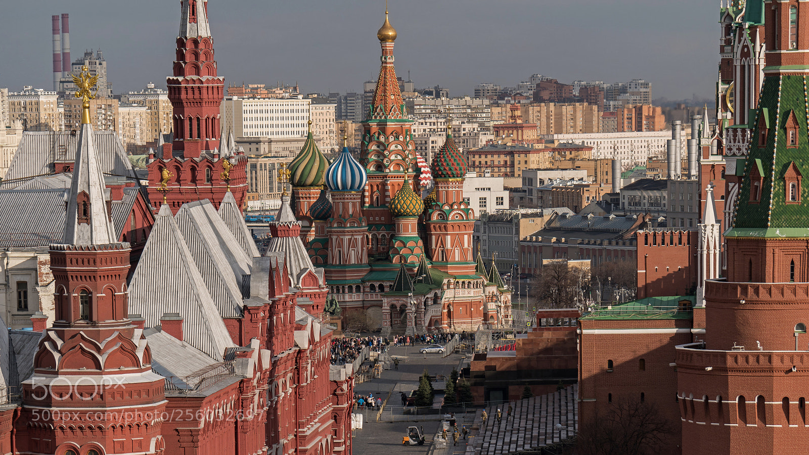 Sony a6500 sample photo. Moscow, kremlin, saint basil's photography