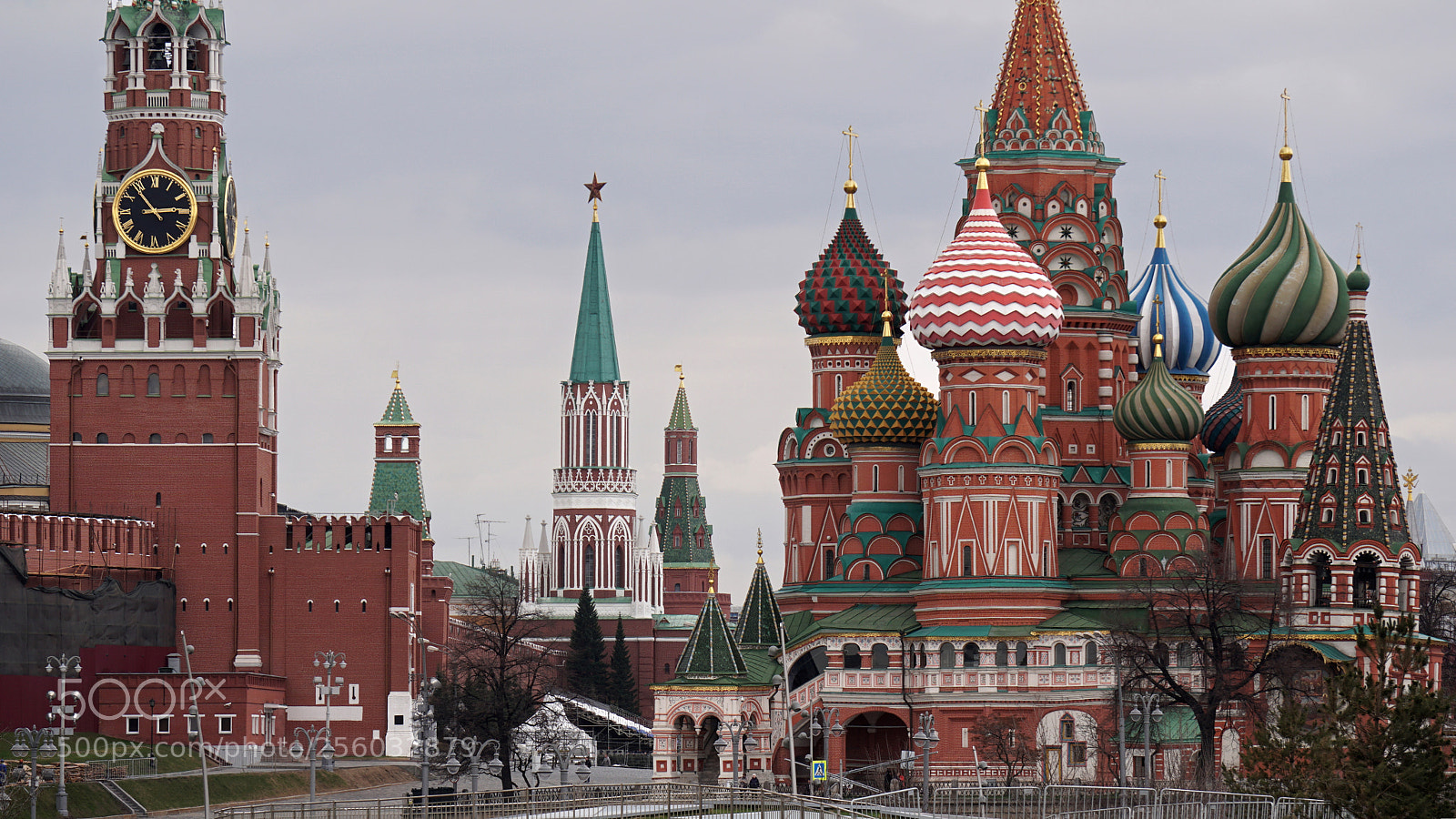 Sony a6500 sample photo. Moscow, kremlin, saint basil's photography