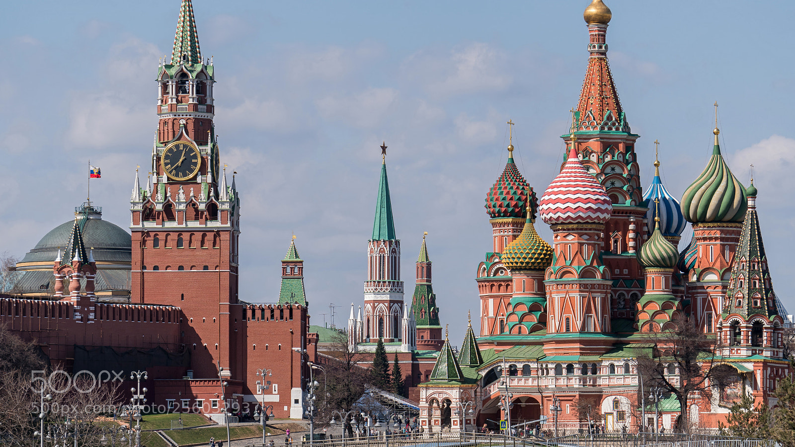 Sony a6500 sample photo. Moscow, kremlin, saint basil's photography