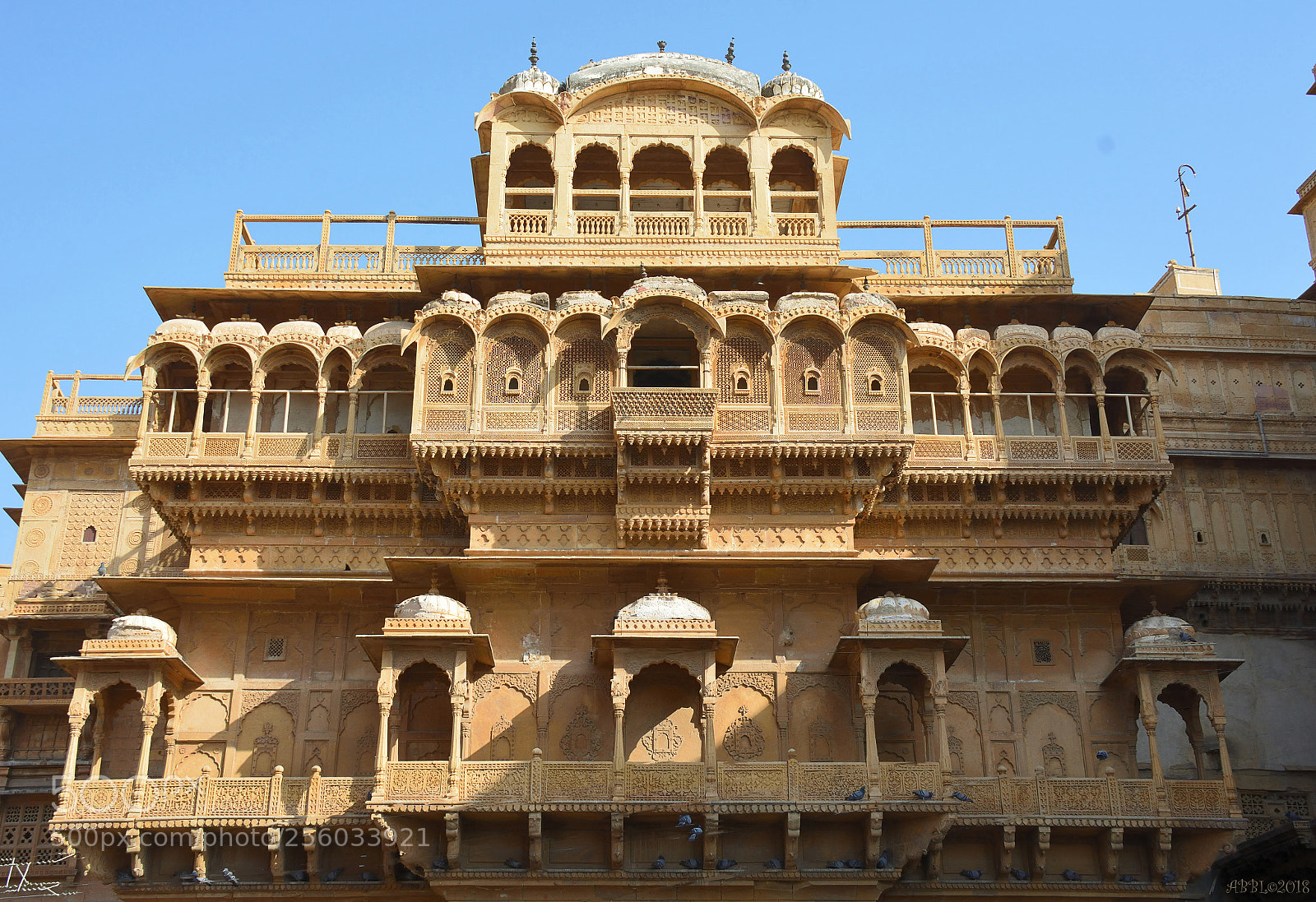 Nikon D7100 sample photo. Palace inside jaisalmer fort photography