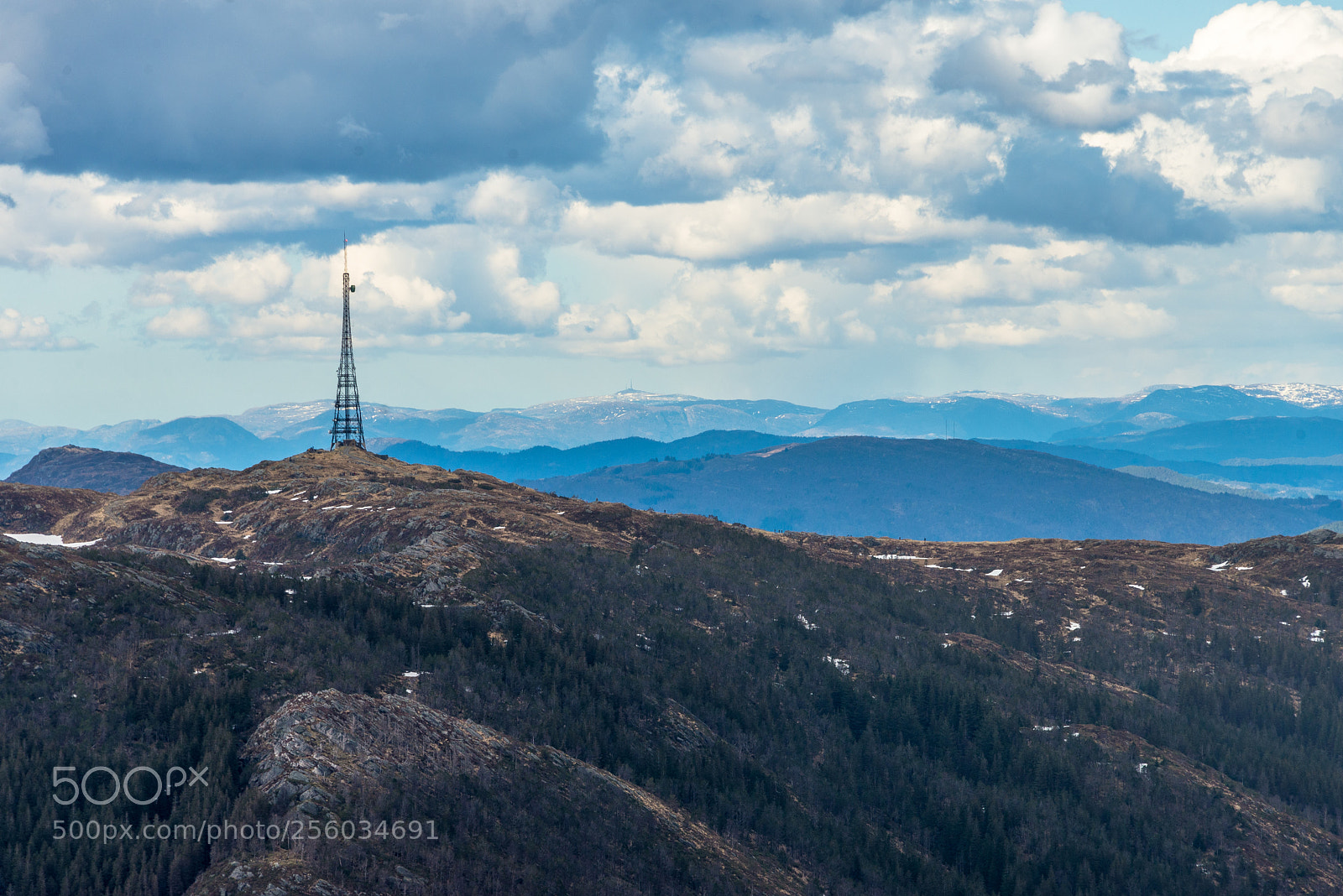 Nikon D610 sample photo. View from ulriken photography