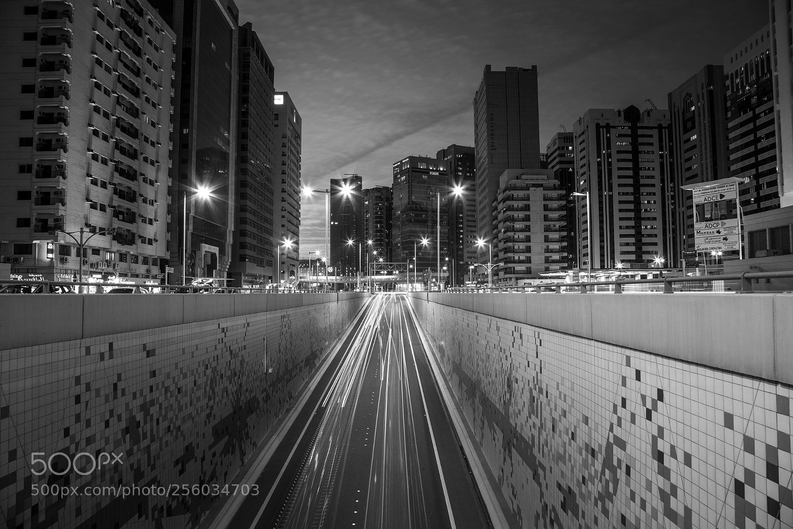 Canon EOS 6D sample photo. Street of abu dhabi photography