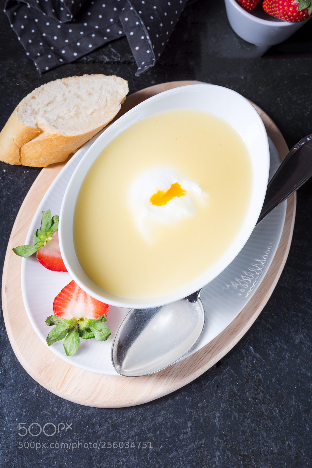 Nikon D810 sample photo. Asparagus soup with poached photography