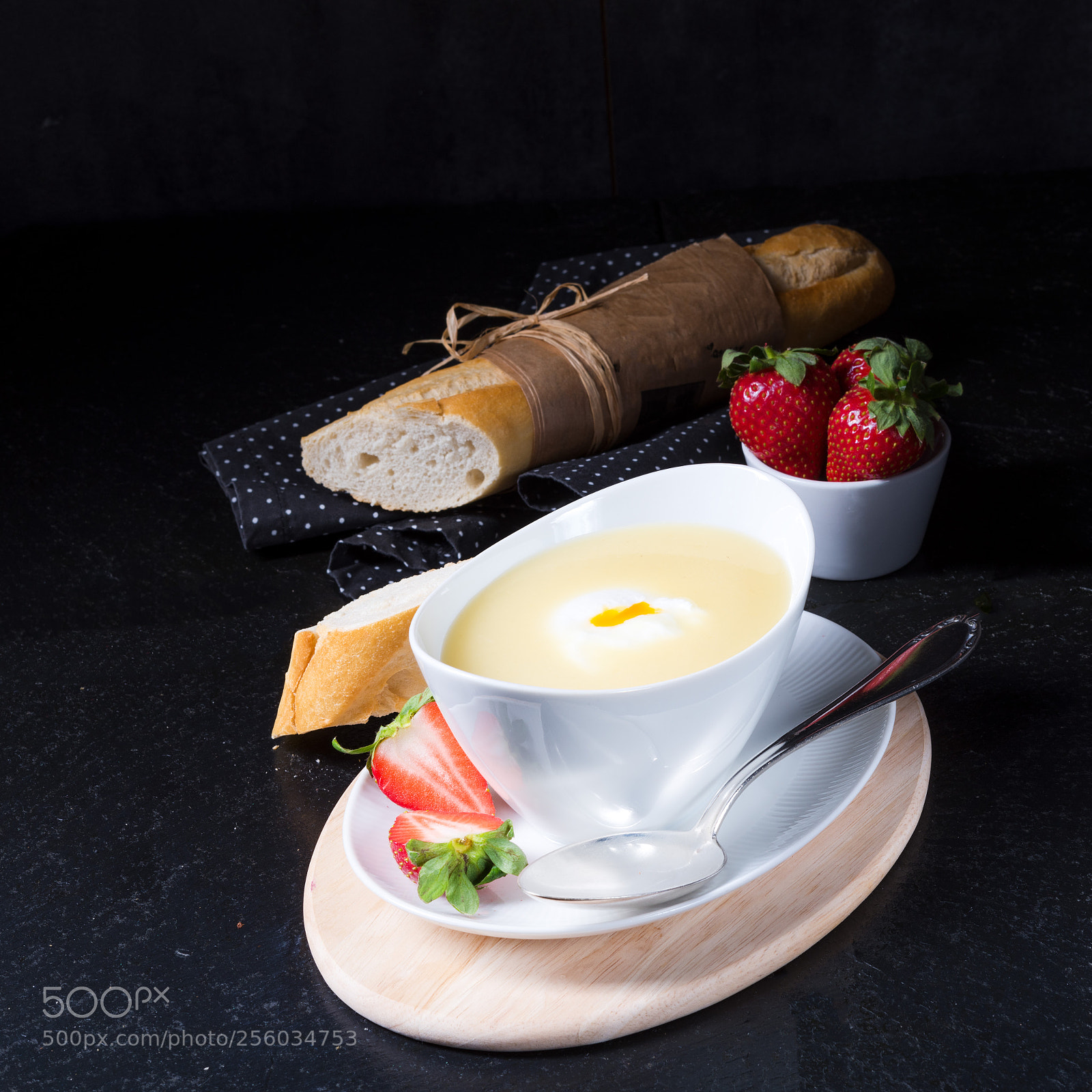 Nikon D810 sample photo. Asparagus soup with poached photography