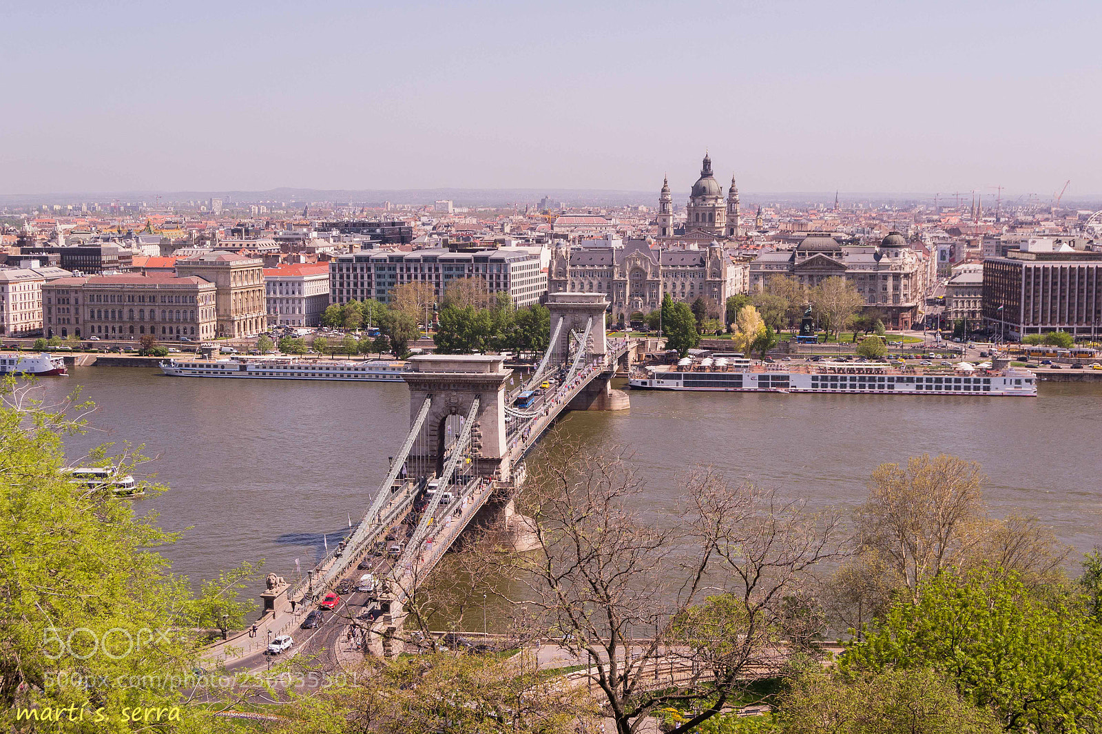 Nikon D3100 sample photo. Budapest - puente de photography