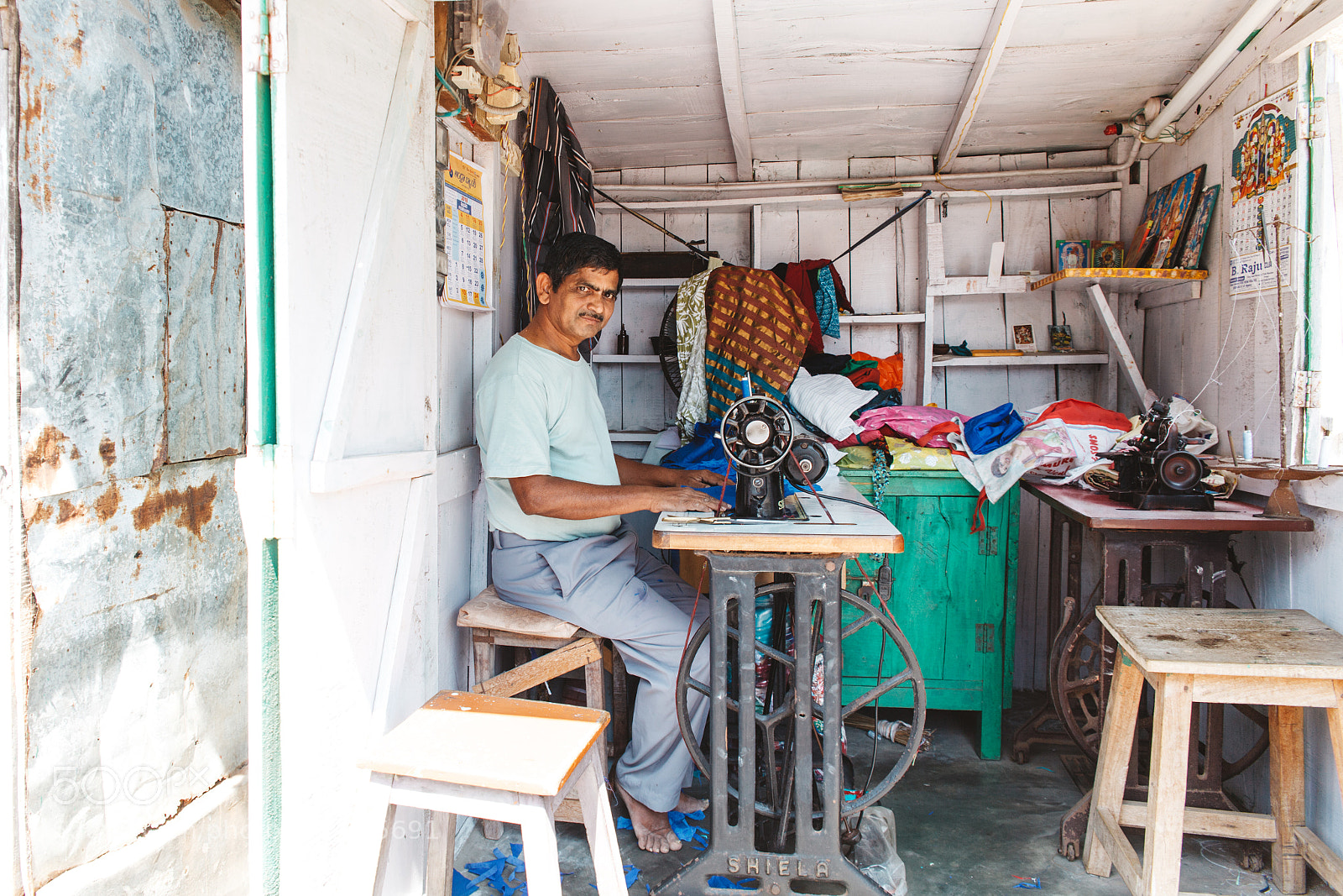 Canon EOS 5D Mark II sample photo. Tailor at work photography