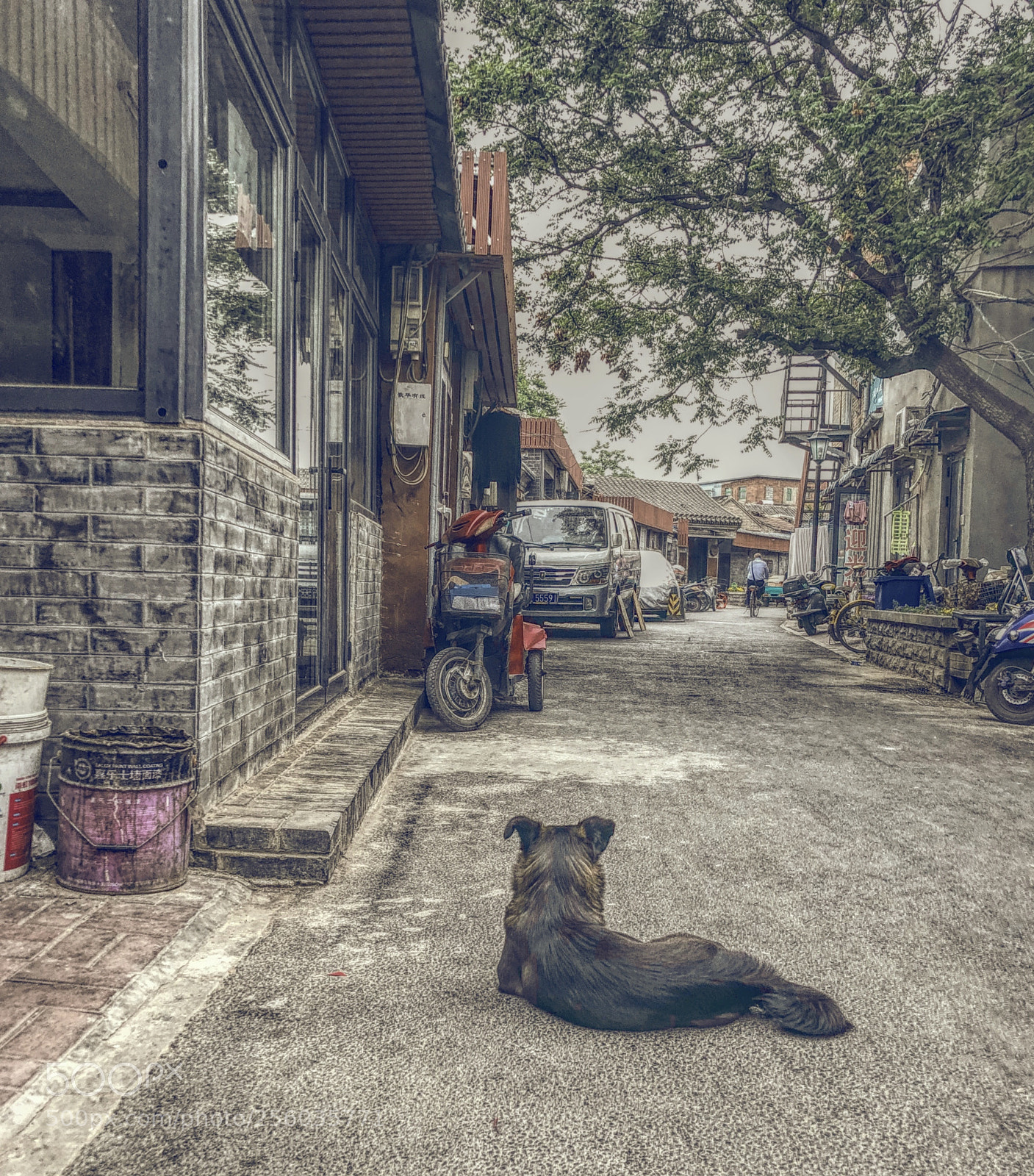 Apple iPhone X sample photo. 北京hutong photography