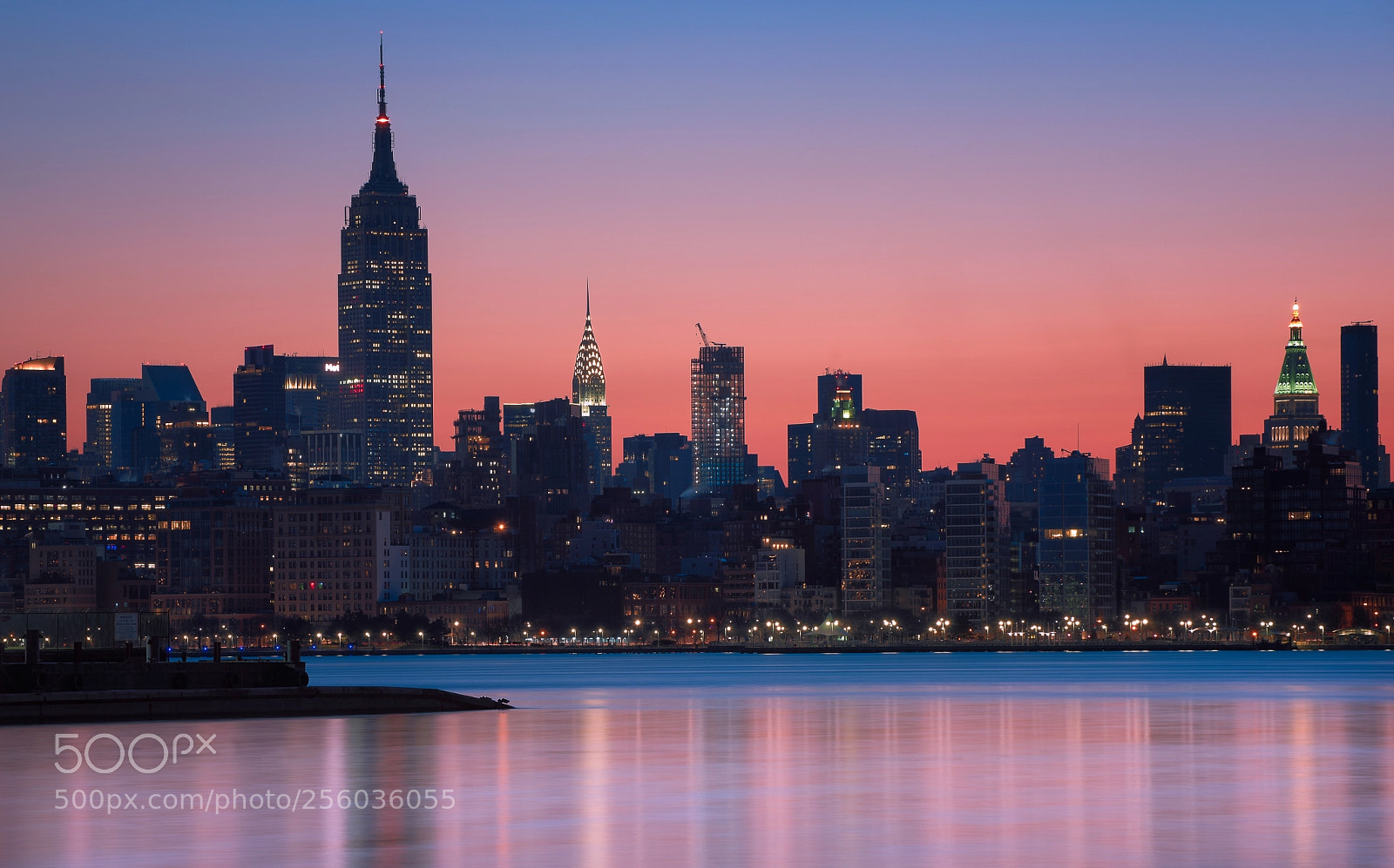Nikon D750 sample photo. Sunrise empire state building photography