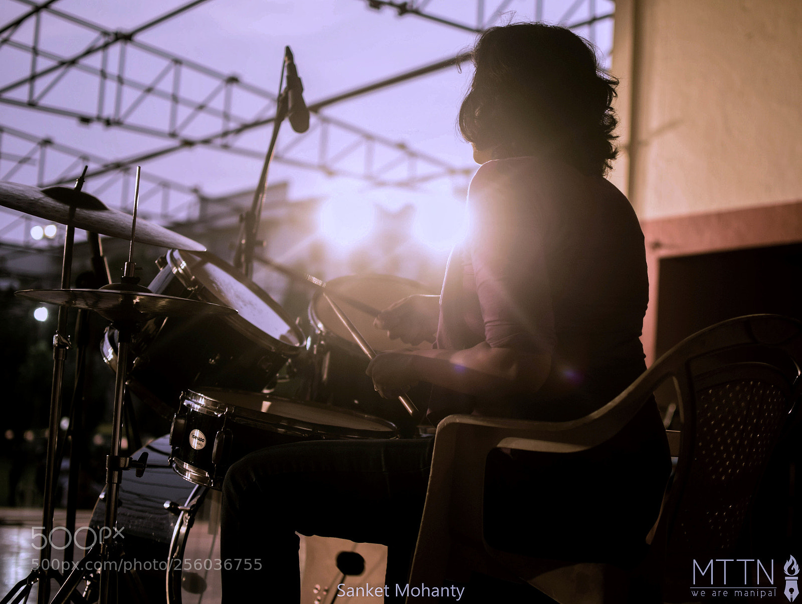 Nikon D5300 sample photo. Drummer photography