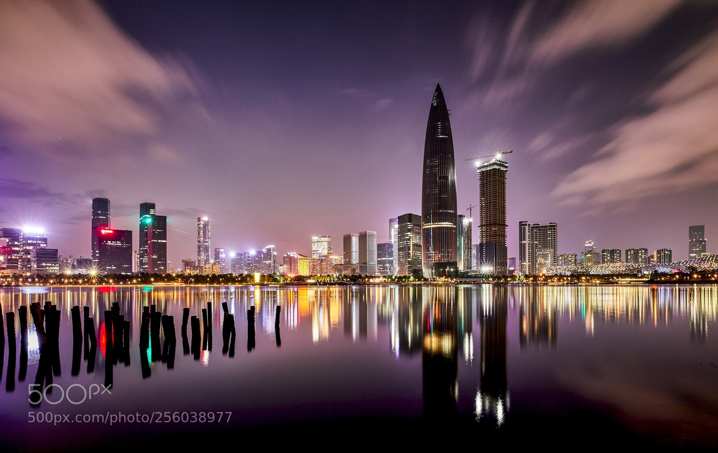 Canon EOS 5D Mark IV sample photo. The night of shenzhen photography