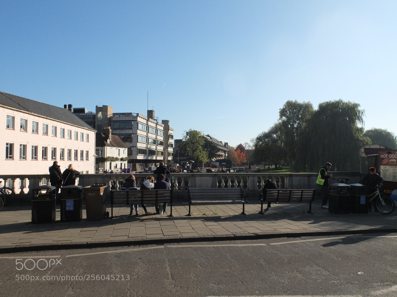 Fujifilm X10 sample photo. Cambridge, the backs colleges photography