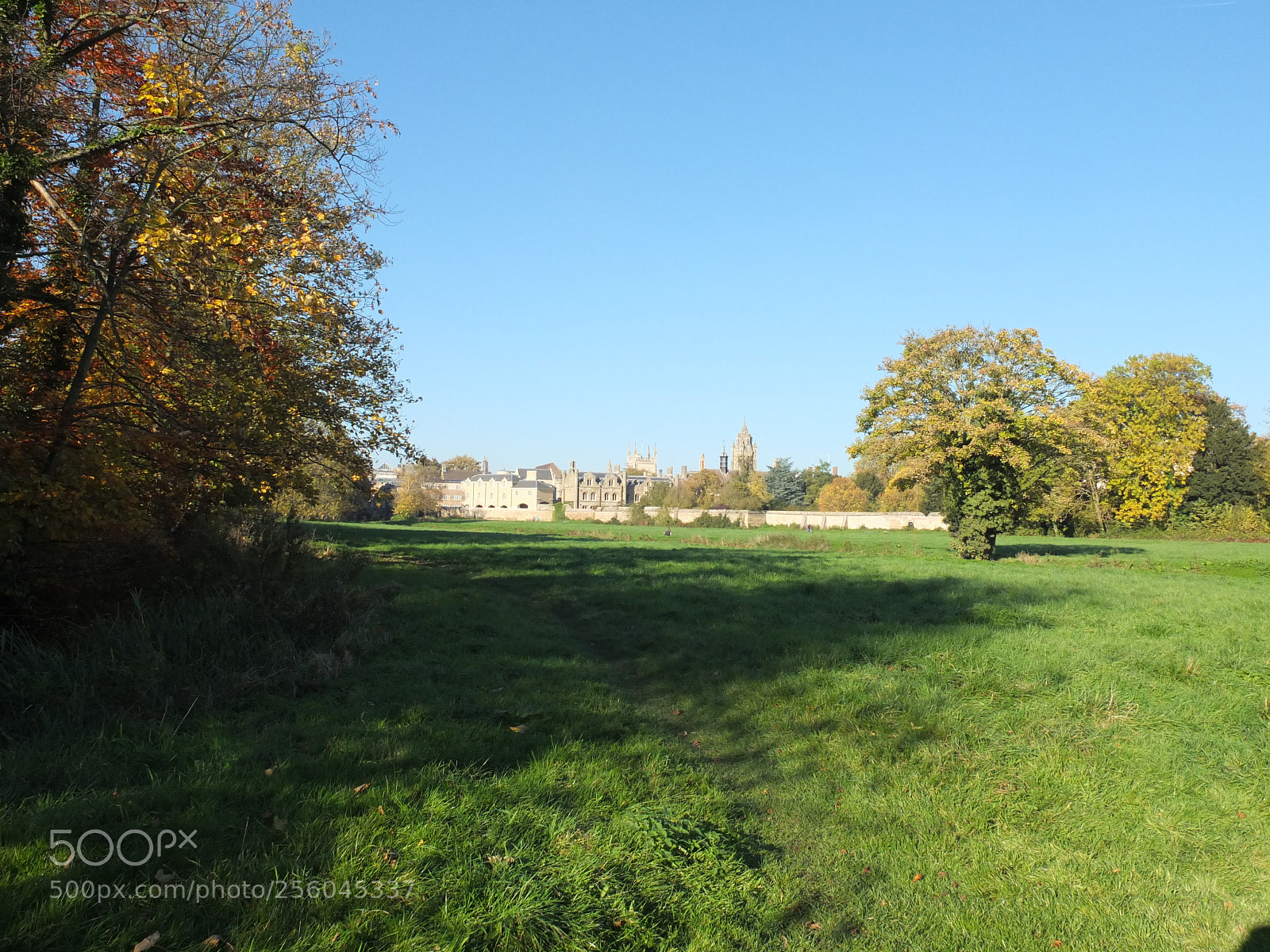 Fujifilm X10 sample photo. Cambridge, the backs colleges photography
