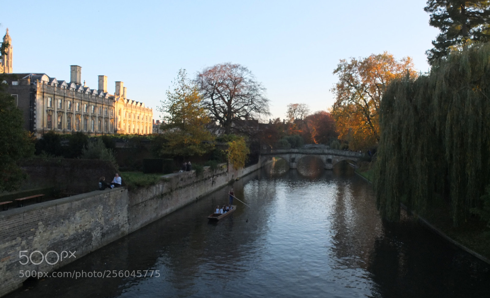 Fujifilm X10 sample photo. Cambridge, the backs colleges photography