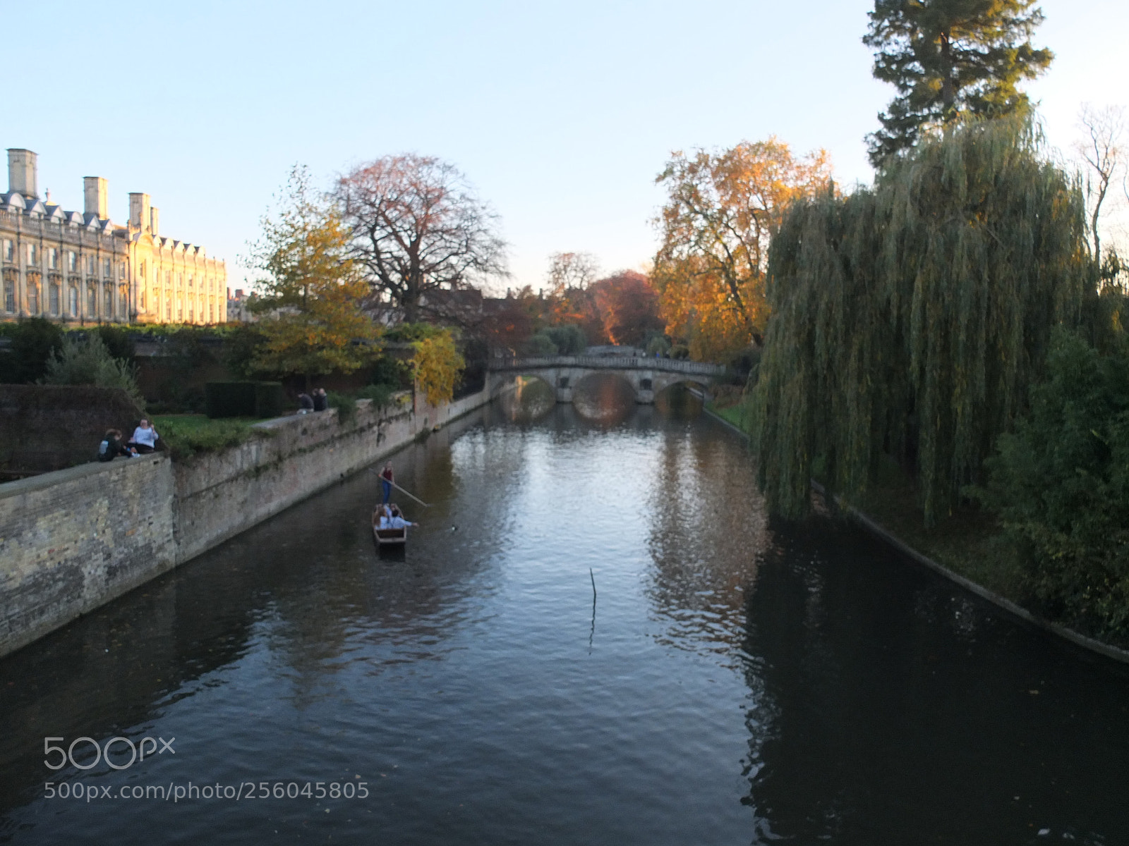 Fujifilm X10 sample photo. Cambridge, the backs colleges photography