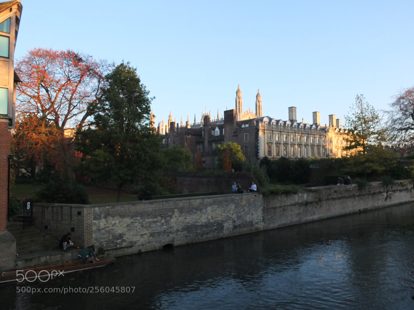 Fujifilm X10 sample photo. Cambridge, the backs colleges photography