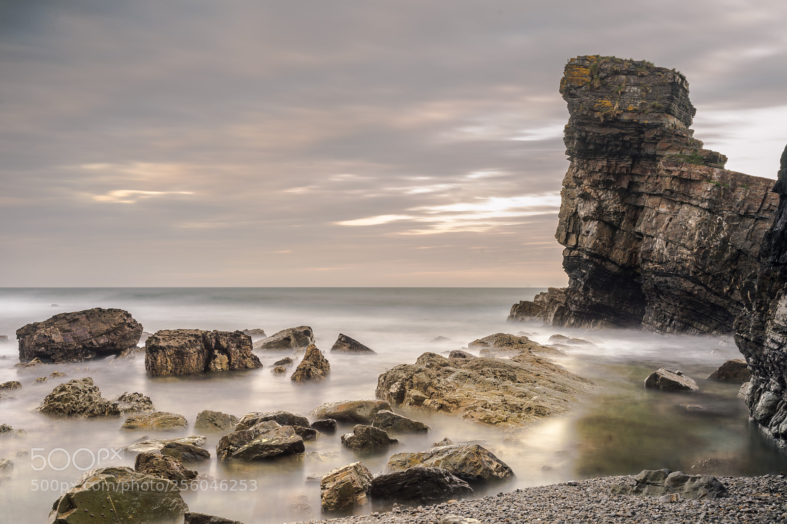 Sony a7 sample photo. Portizuelo beach, asturias photography