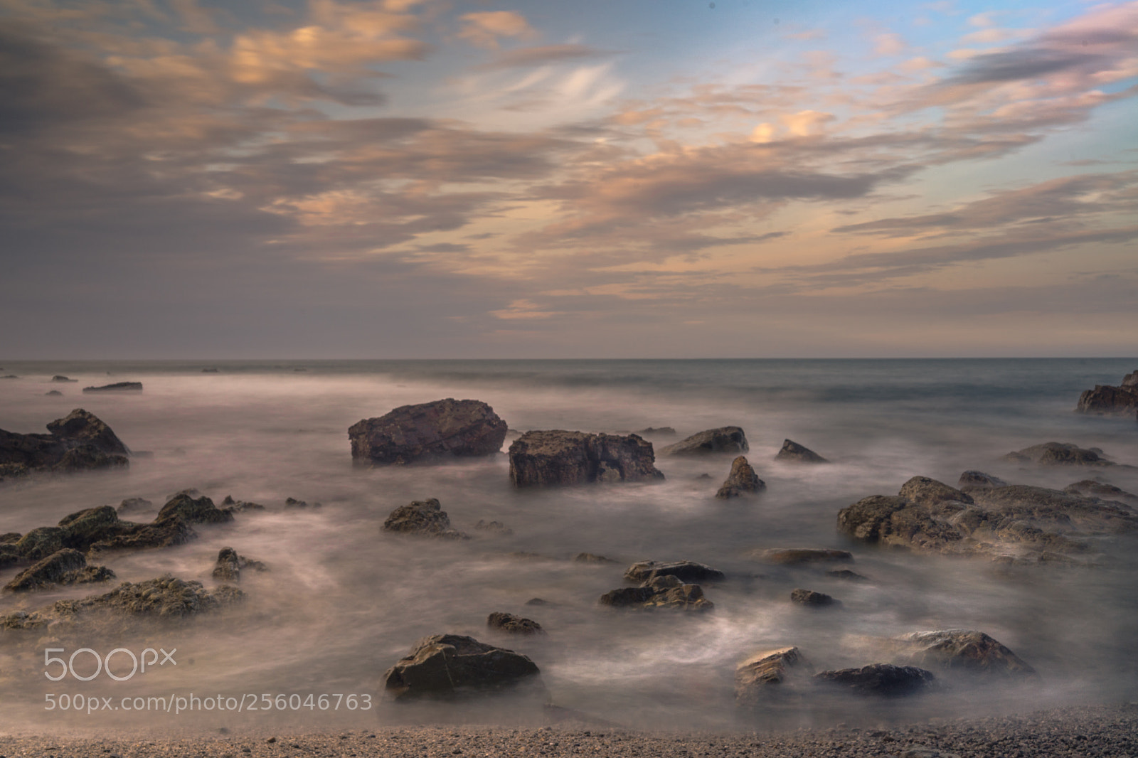 Sony a7 sample photo. Sunset in portizuela, asturias photography