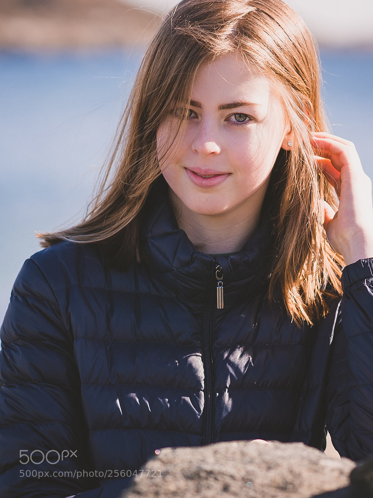 Sony a7 III sample photo. Sanna at the beach photography
