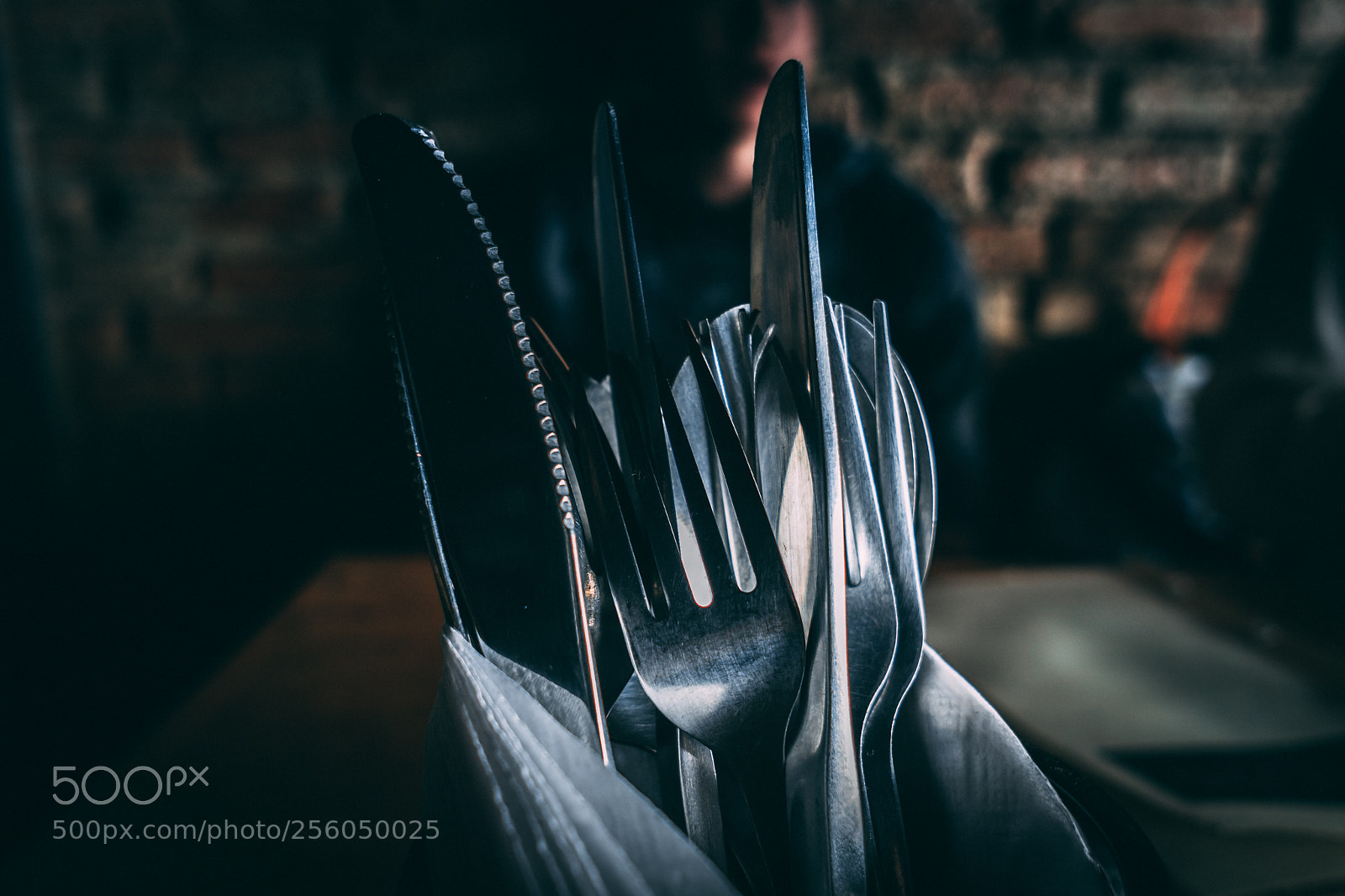 Sony a6000 sample photo. Forks & knives photography