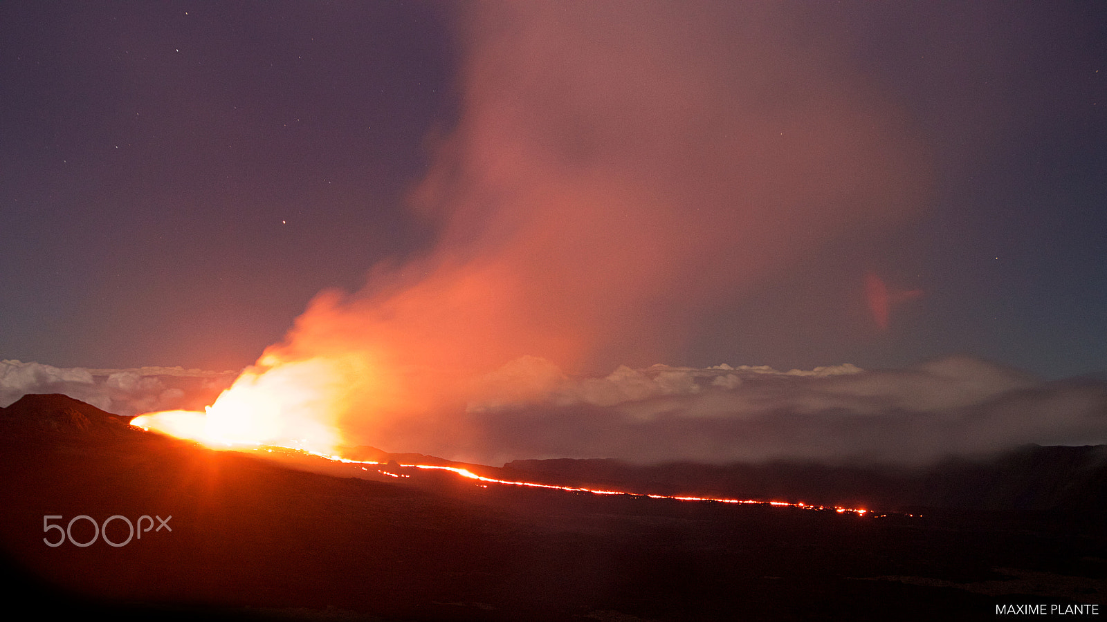 Canon EOS 760D (EOS Rebel T6s / EOS 8000D) + Tamron SP AF 17-50mm F2.8 XR Di II LD Aspherical (IF) sample photo. Volcanic eruption photography