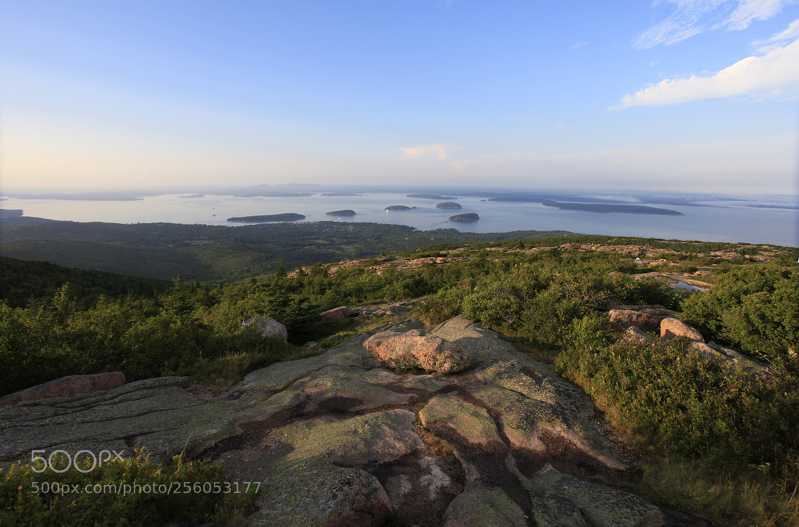Canon EOS 5D Mark II sample photo. Bar harbor lookout photography